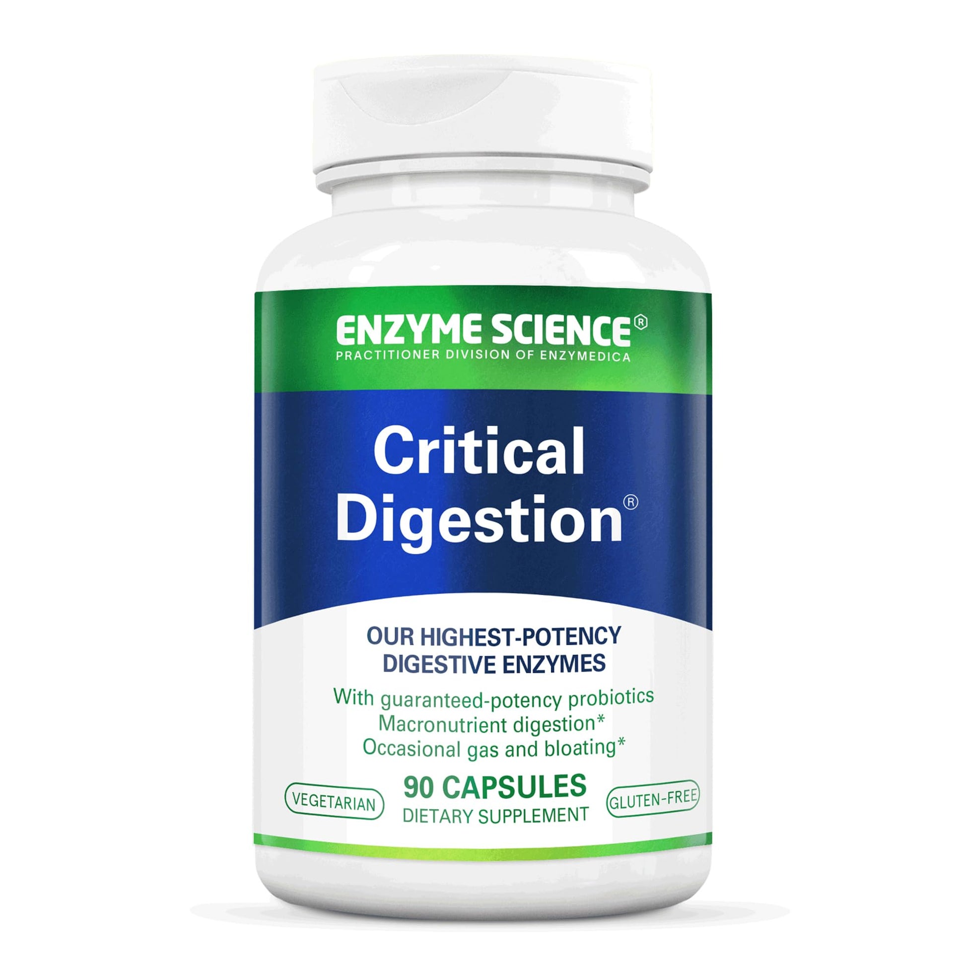 Enzyme Science Critical Digestion Digestive Enzyme Supplement Capsule 90