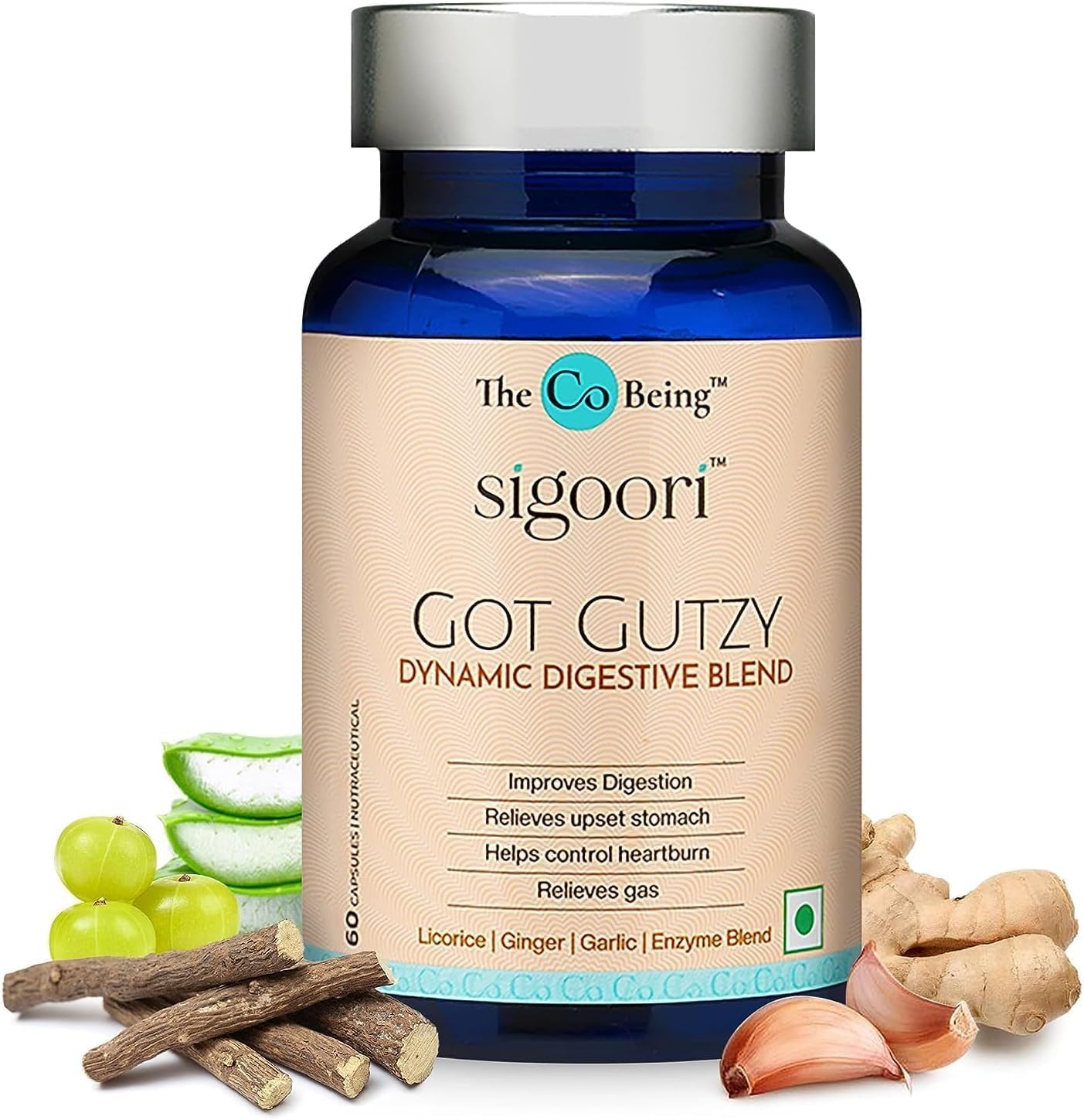 Generic Gut Health Supplements for Men and Women Got Gutzy Capsules, 60 Count