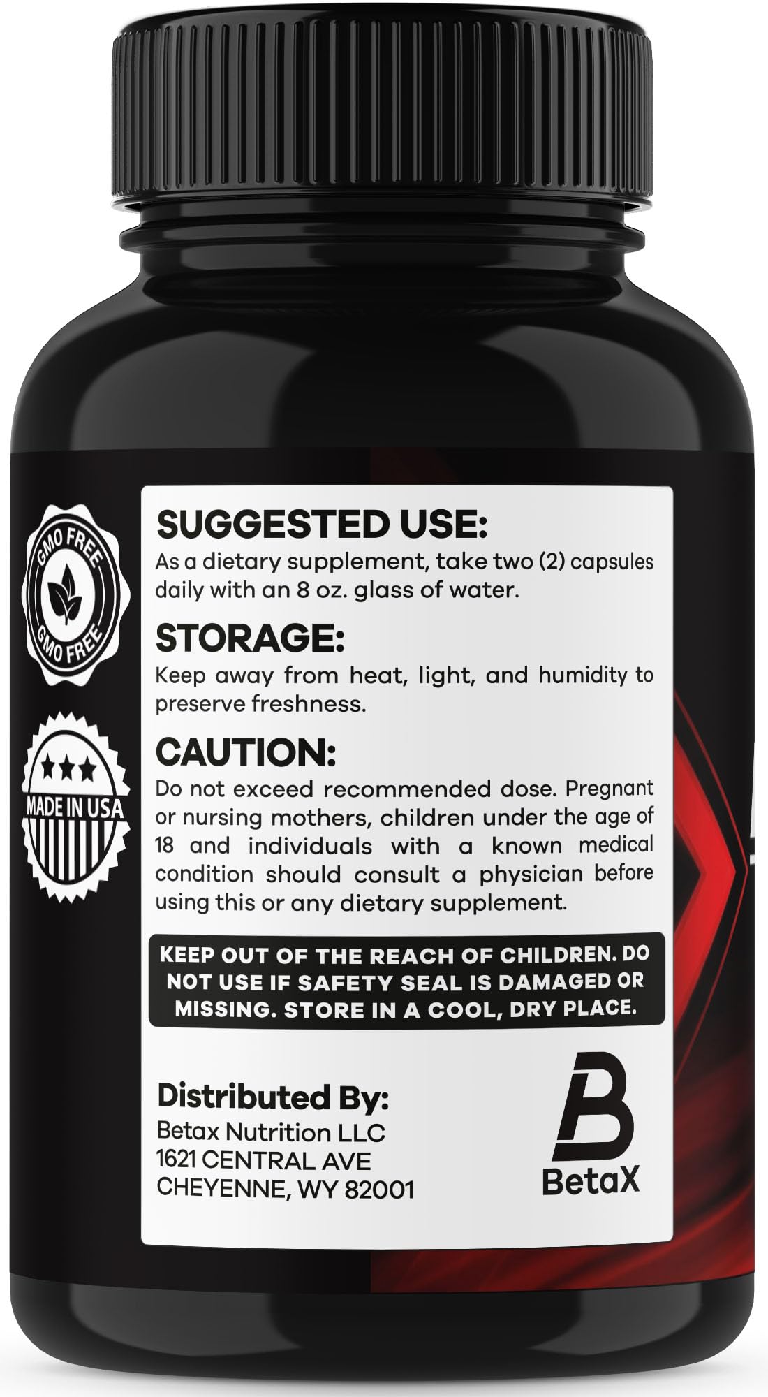 BetaX AlphaSteel Capsules 60 Capsules