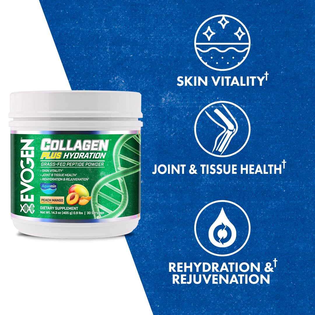 Evogen Collagen Plus Hydration Powder 12 oz