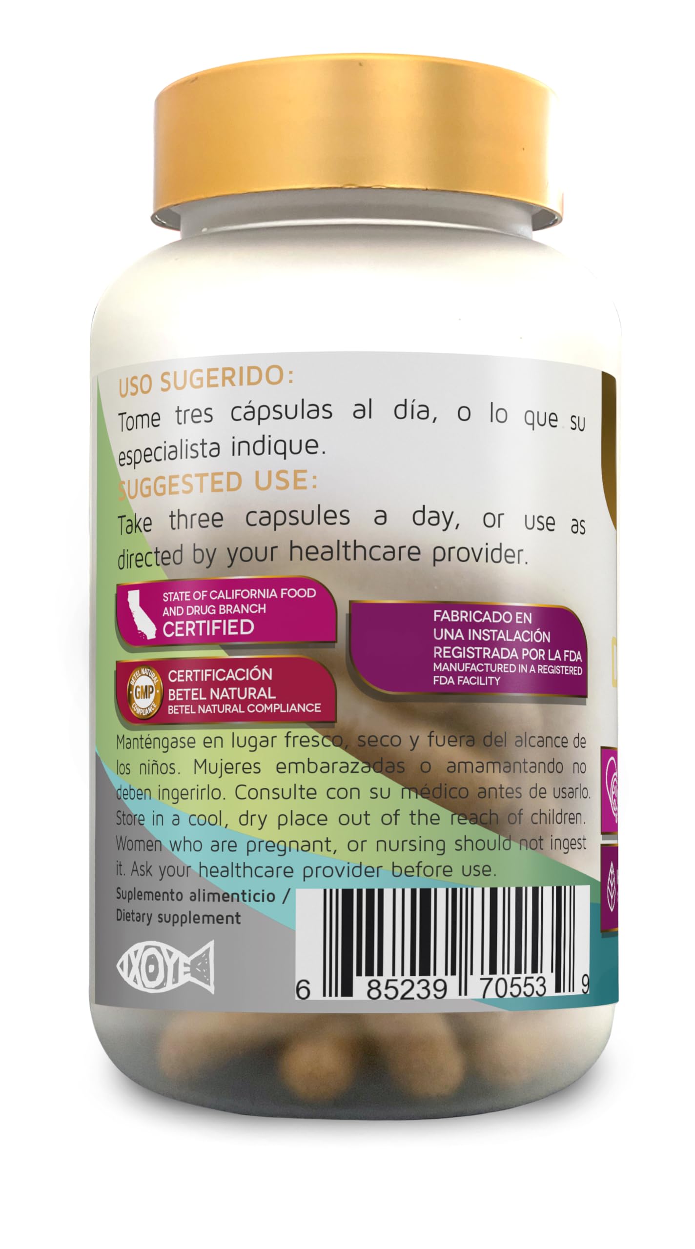 Betel Natural Diabetel Capsules 90 Count