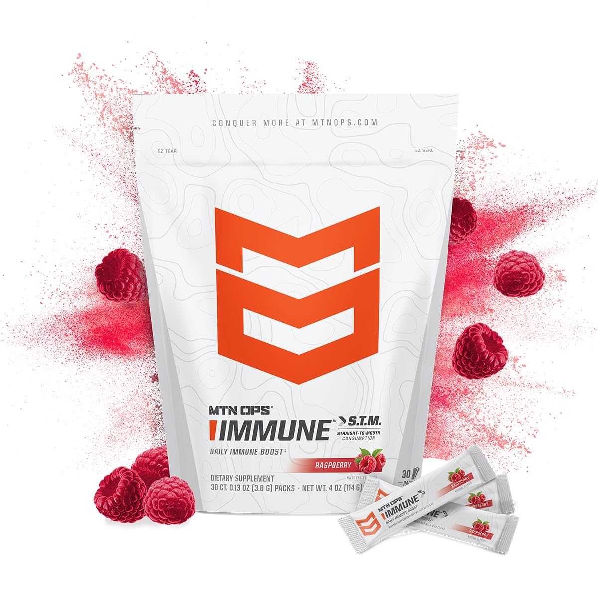 MTN OPS Immune STM On-the-Go Immune Support Powder 4 Ounces