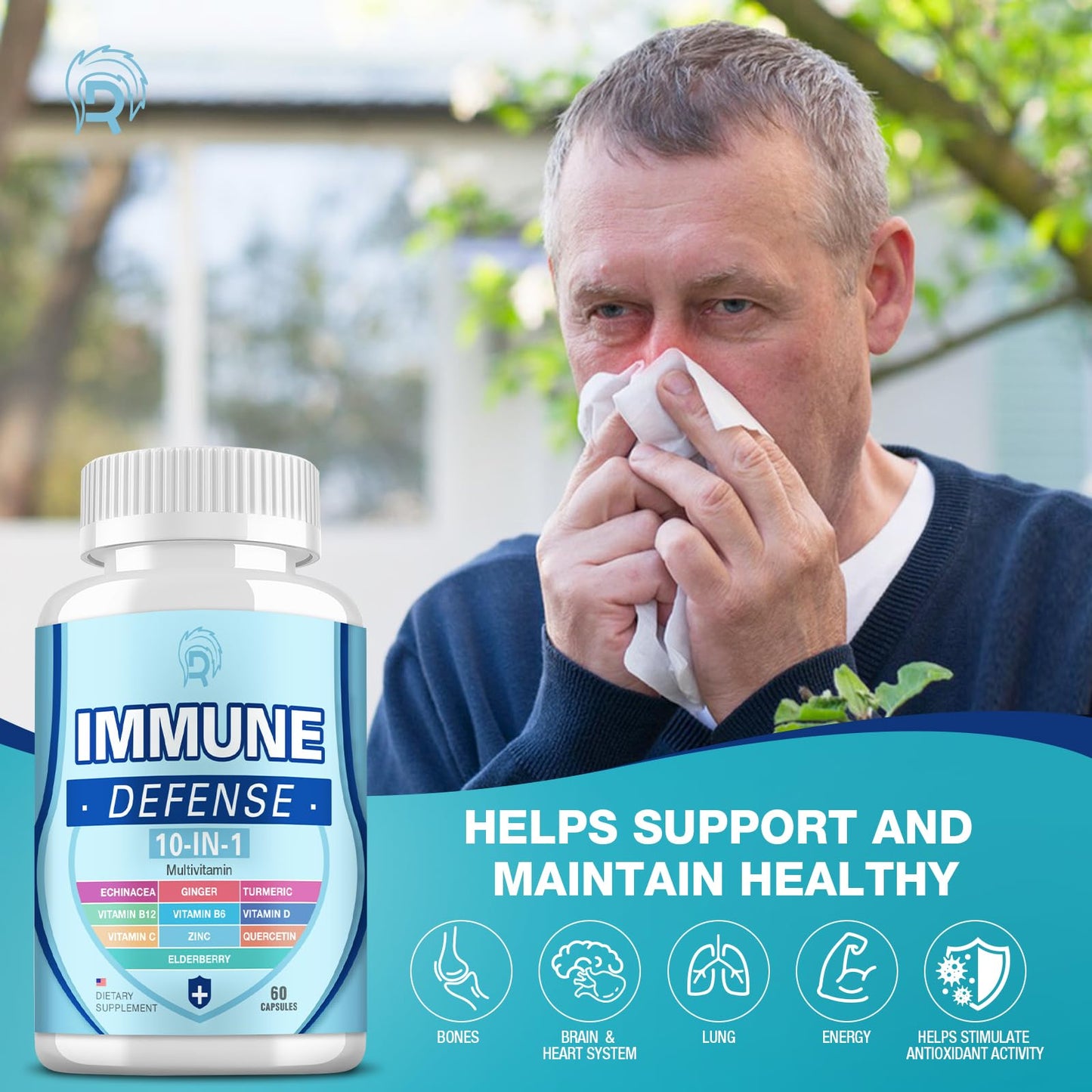 Drloton Immune Support Supplement 120 Capsules