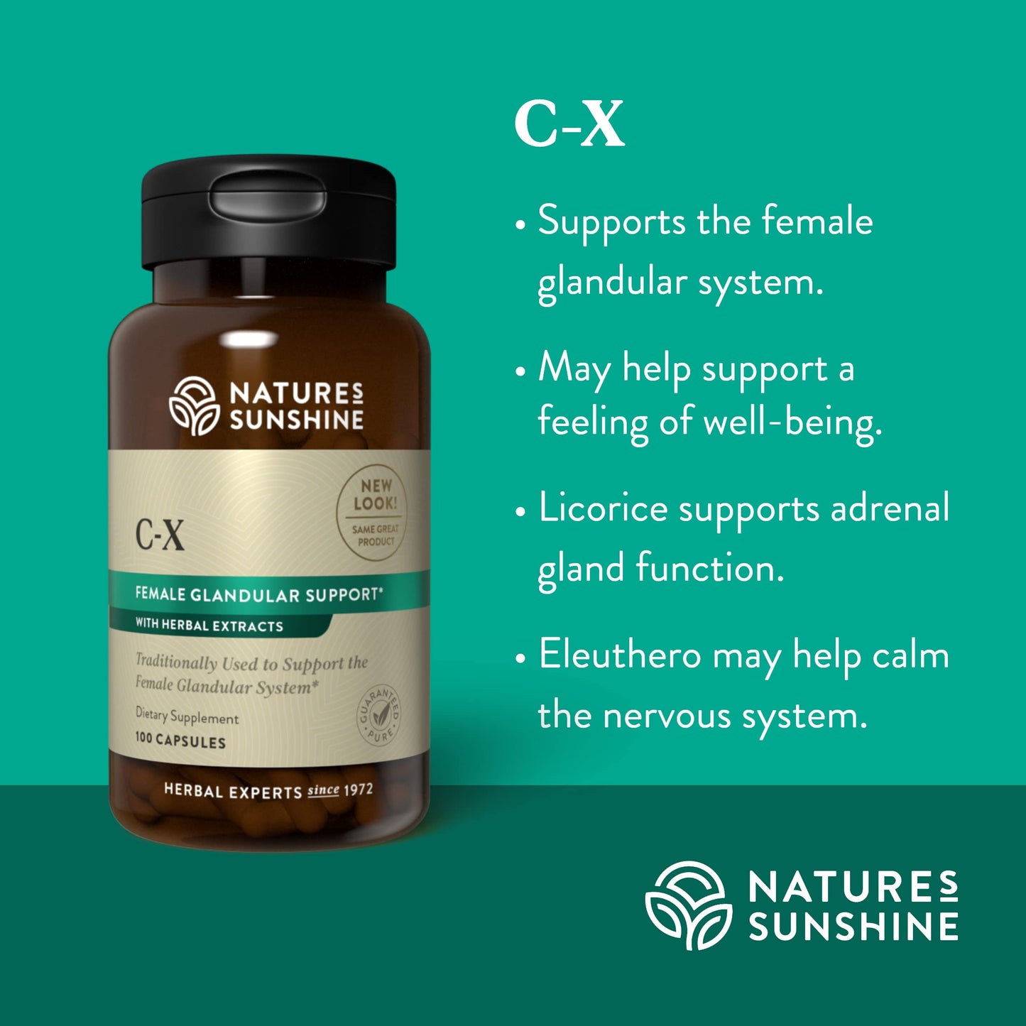 Nature's Sunshine C-X 100 Capsules