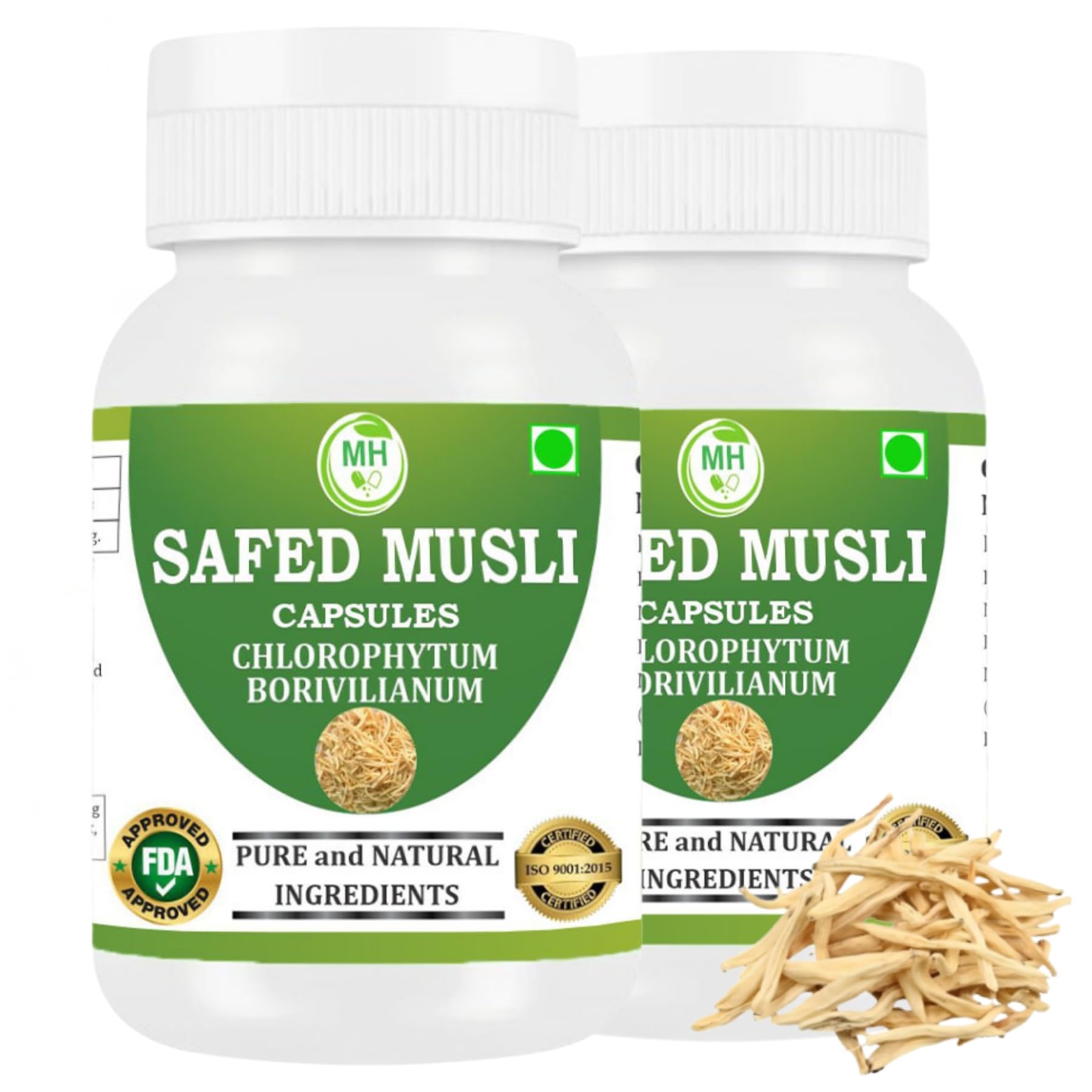 Morsan Healthcare Sarpgandha (Rauwolfia Serpentina) Capsules, 60 Count