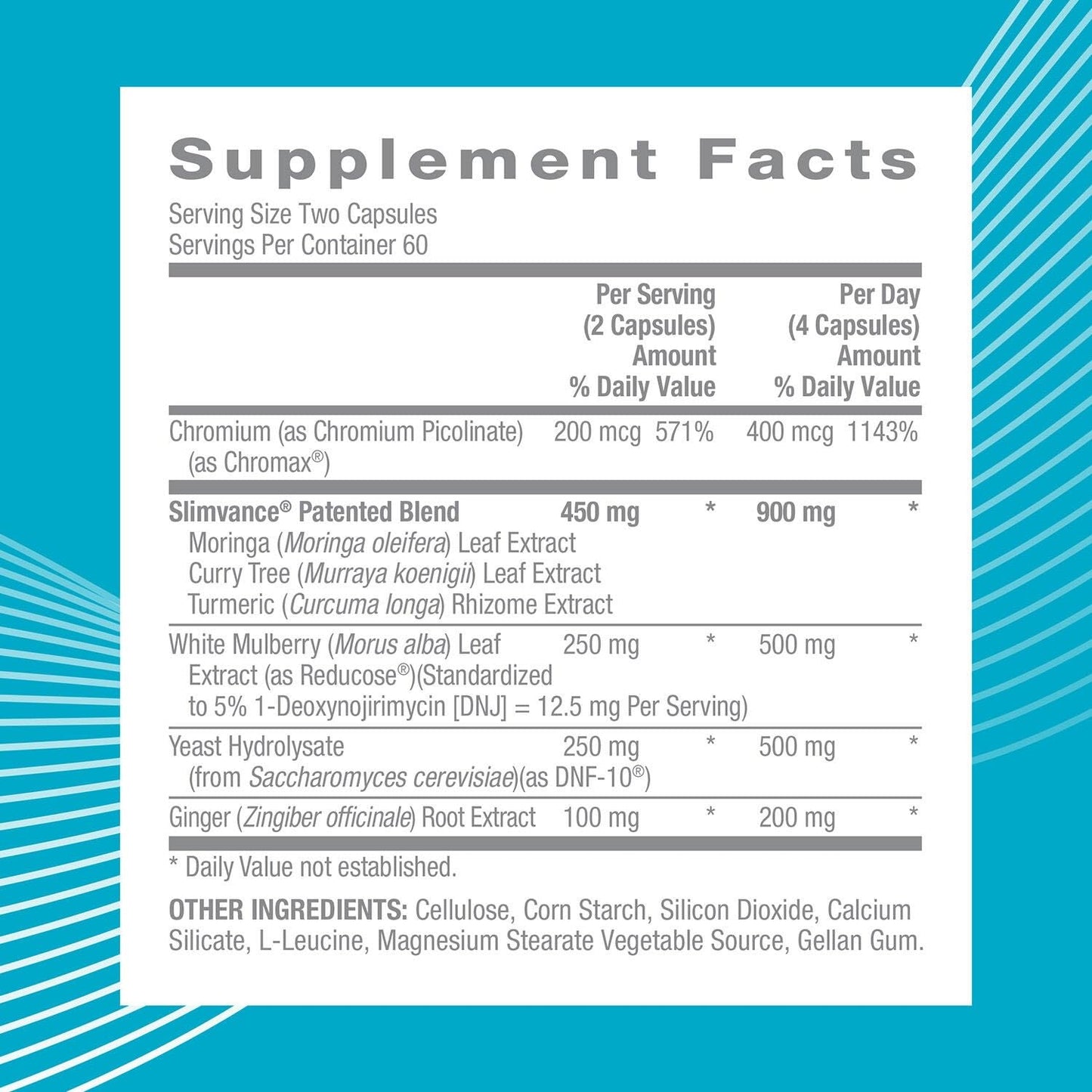 GNC Total Lean GlucaTrim Capsule 120 Count