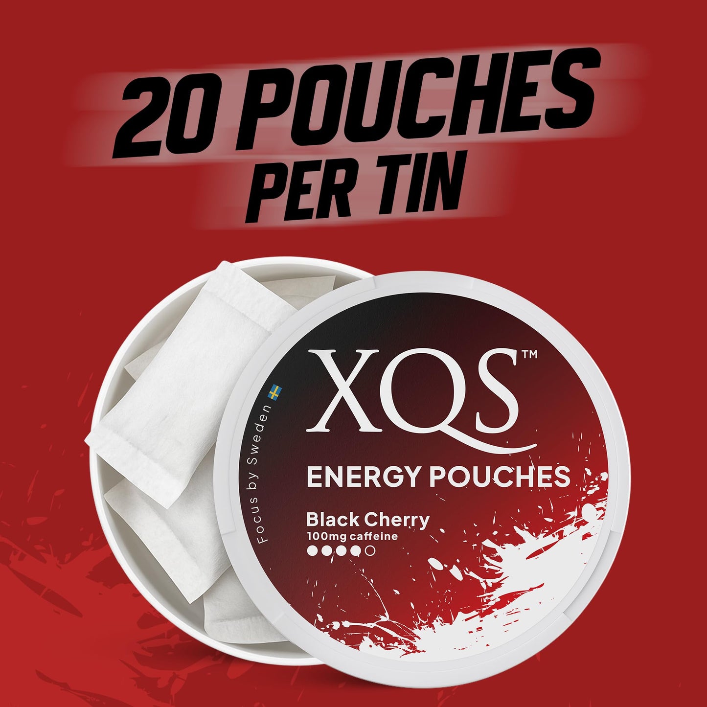 xqs Sugar Free Caffeine Pouches Caplets 5