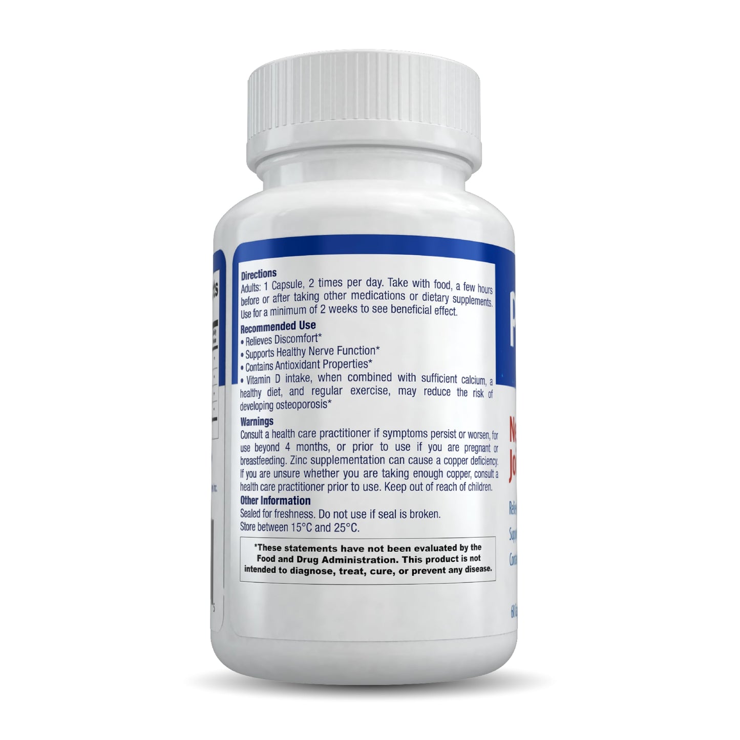 Pamidrol Nerve and Joint Support Capsules 60 Count