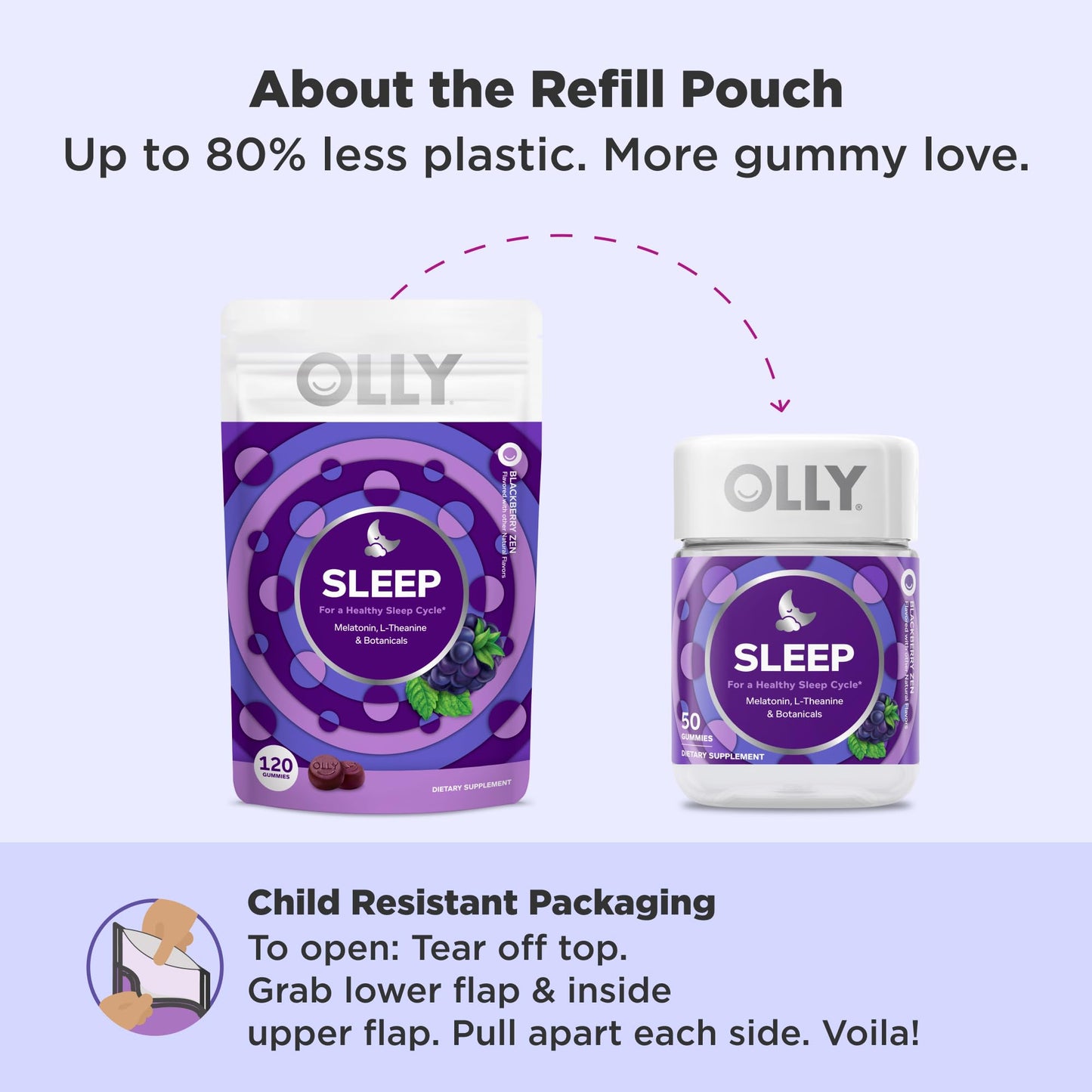 OLLY Sleep Gummy 240 Count