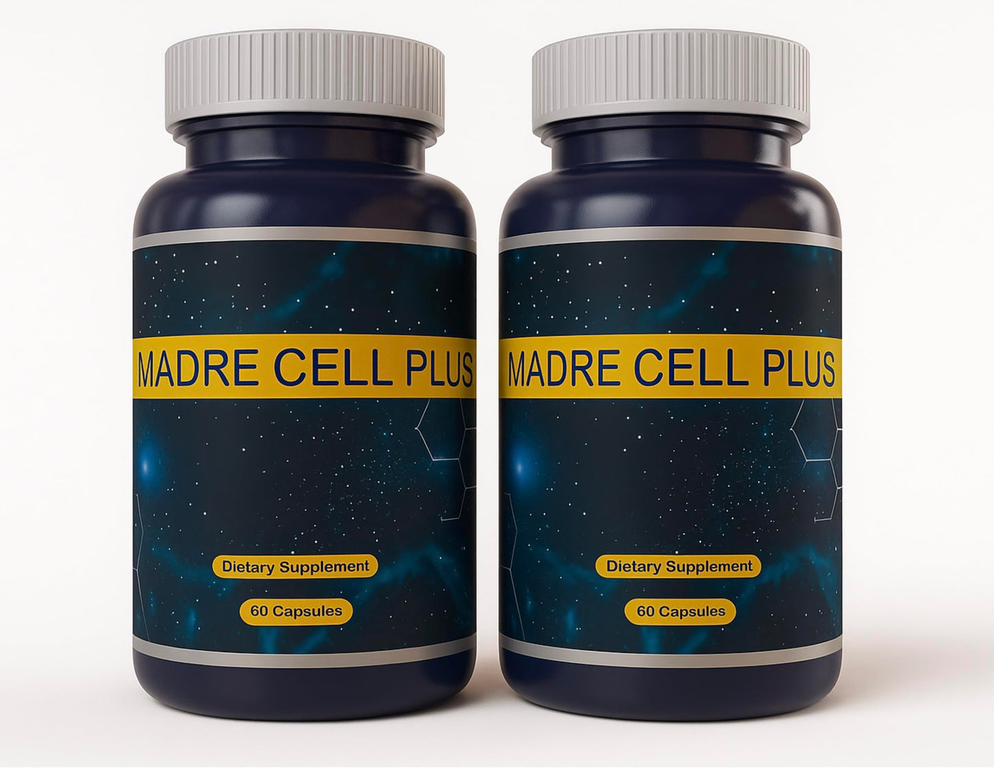 Generic Madre Cell Plus - Stem Cell Made of Purest AFA, Gluten Free Blue Green Algae 120 Capsules