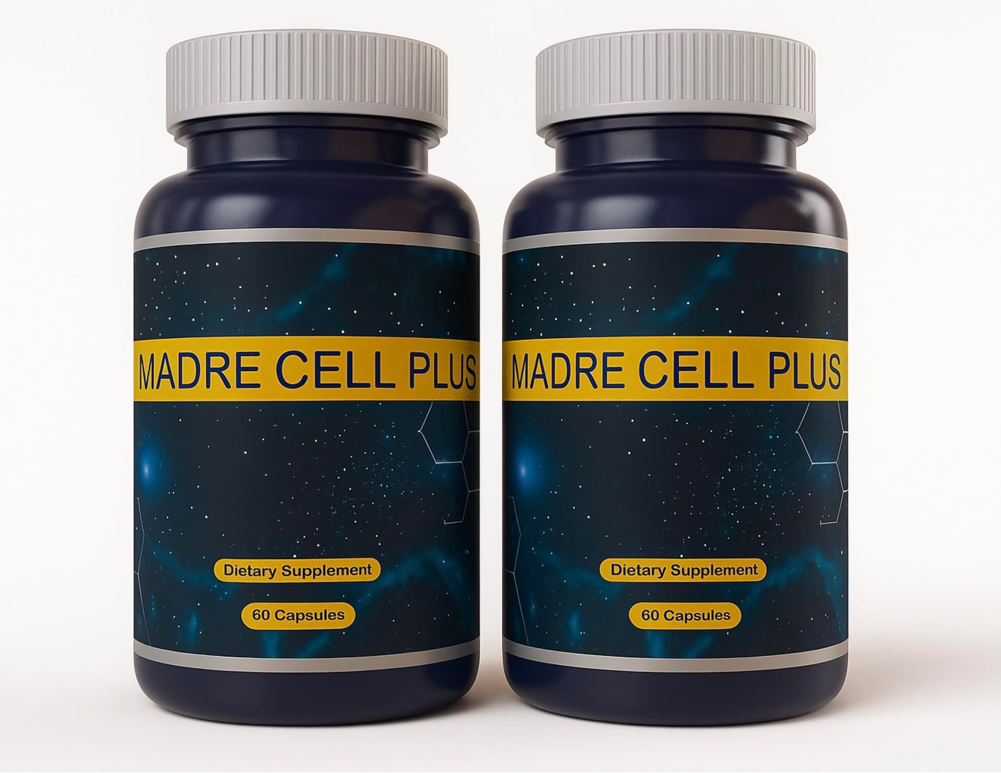 Generic Madre Cell Plus - Stem Cell Made of Purest AFA, Gluten Free Blue Green Algae 120 Capsules