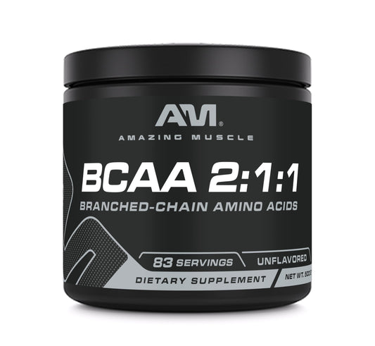 Amazing Nutrition Amazing Muscle BCAA Amino Supplement Powder 17.6