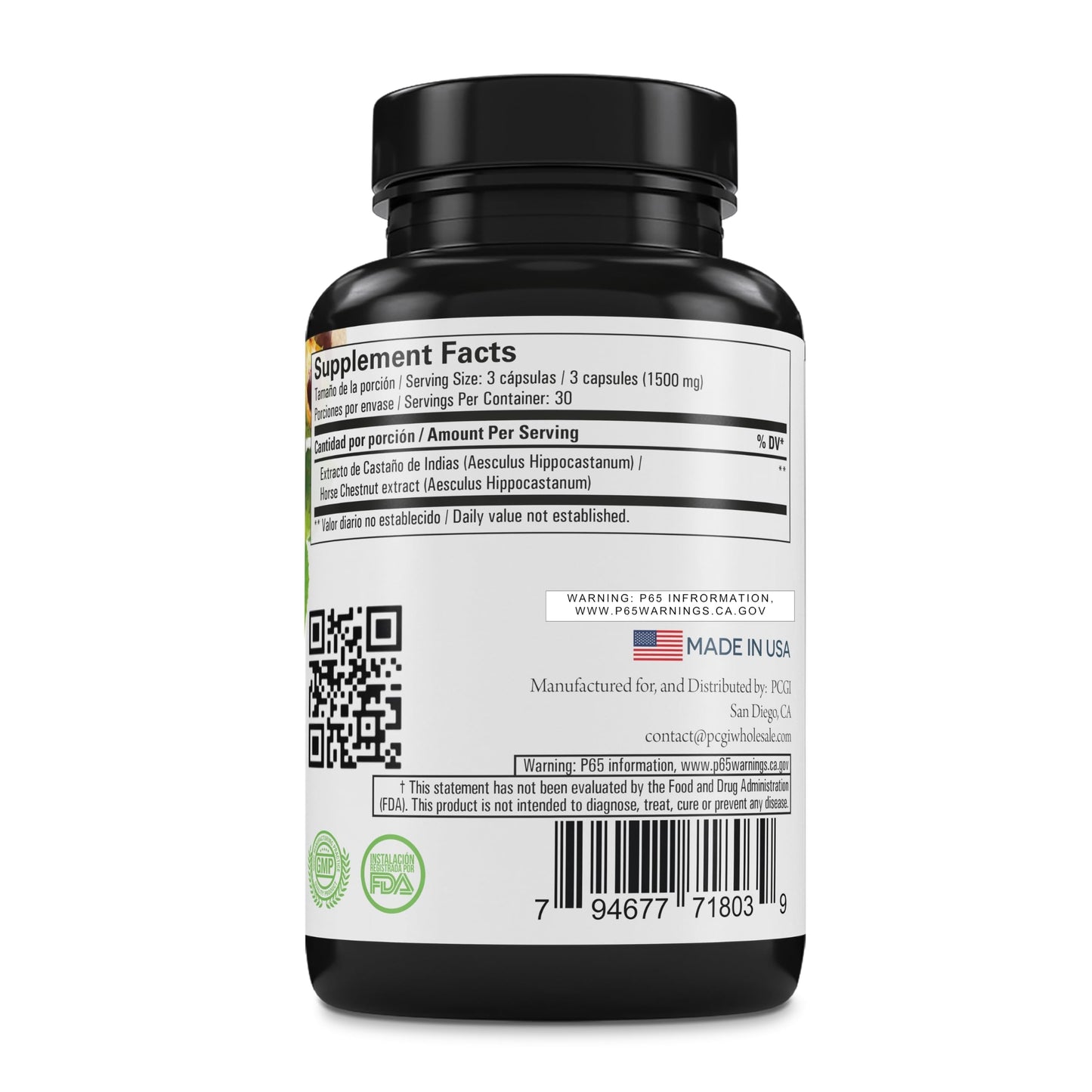 GREEN ROYALTY Horse Chestnut Caplets 90