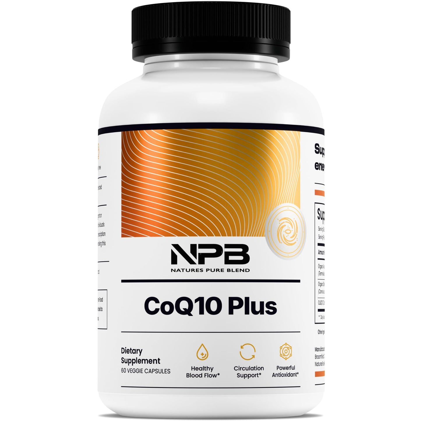 Nature's Pure Blend CoQ10 Plus 60 Capsules