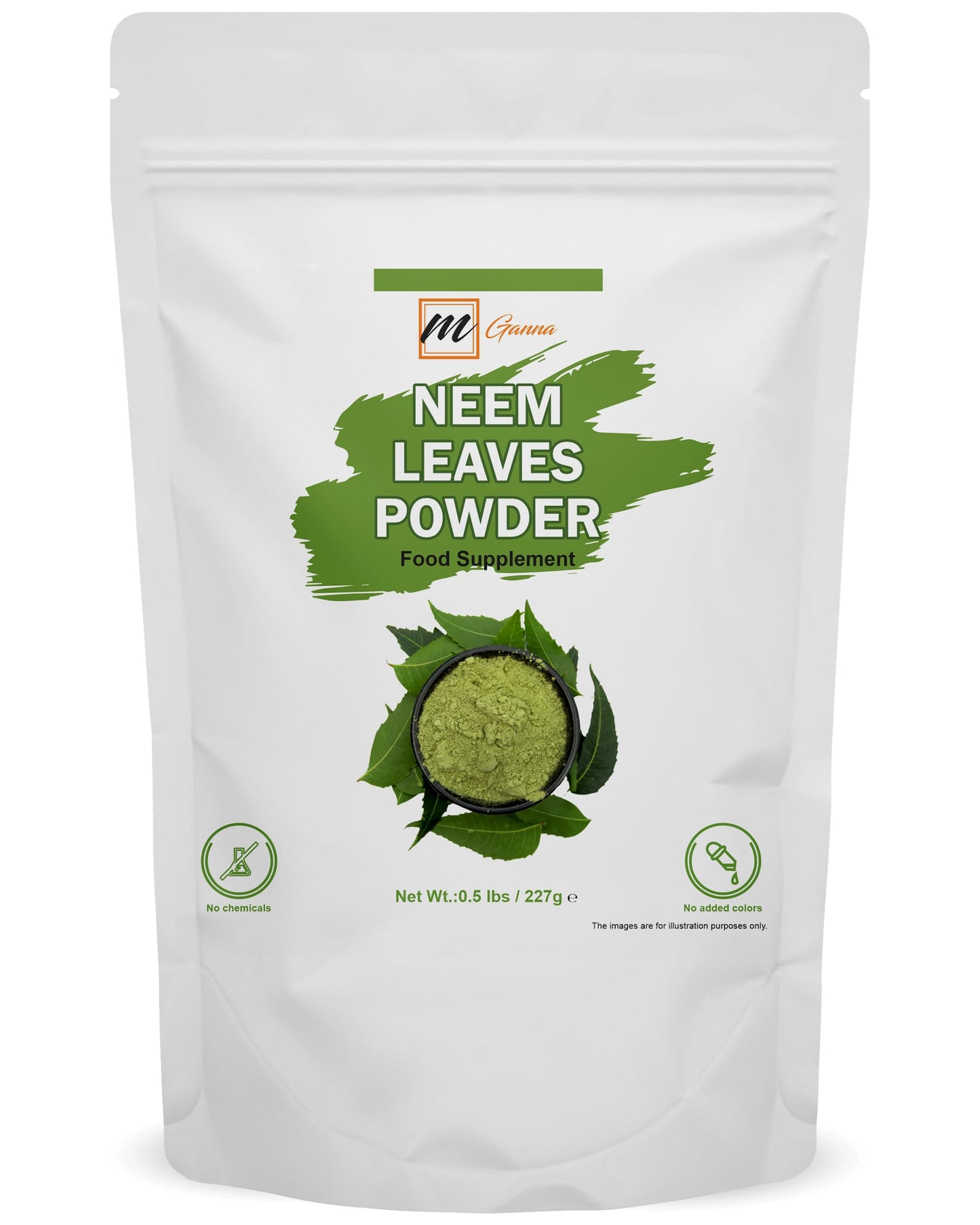 mGanna Neem Leaf Powder 8 Ounce