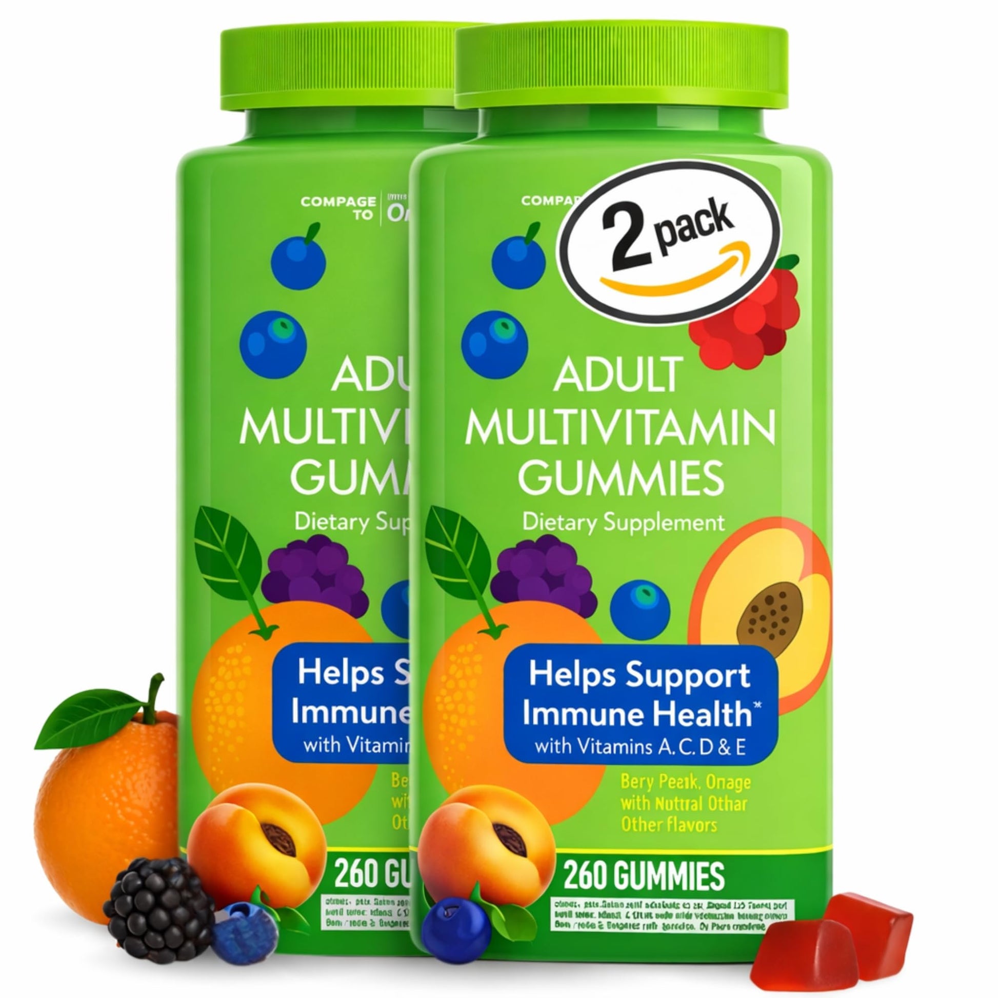 R&C Store Essentials Home Adult Multivitamin Gummies, 260 Gummies