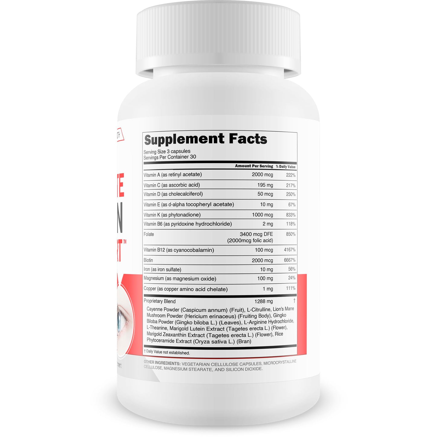 True You Health Ultimate Vision Support Vitamin A Lutein & Zeaxanthin Capsules 90 Count