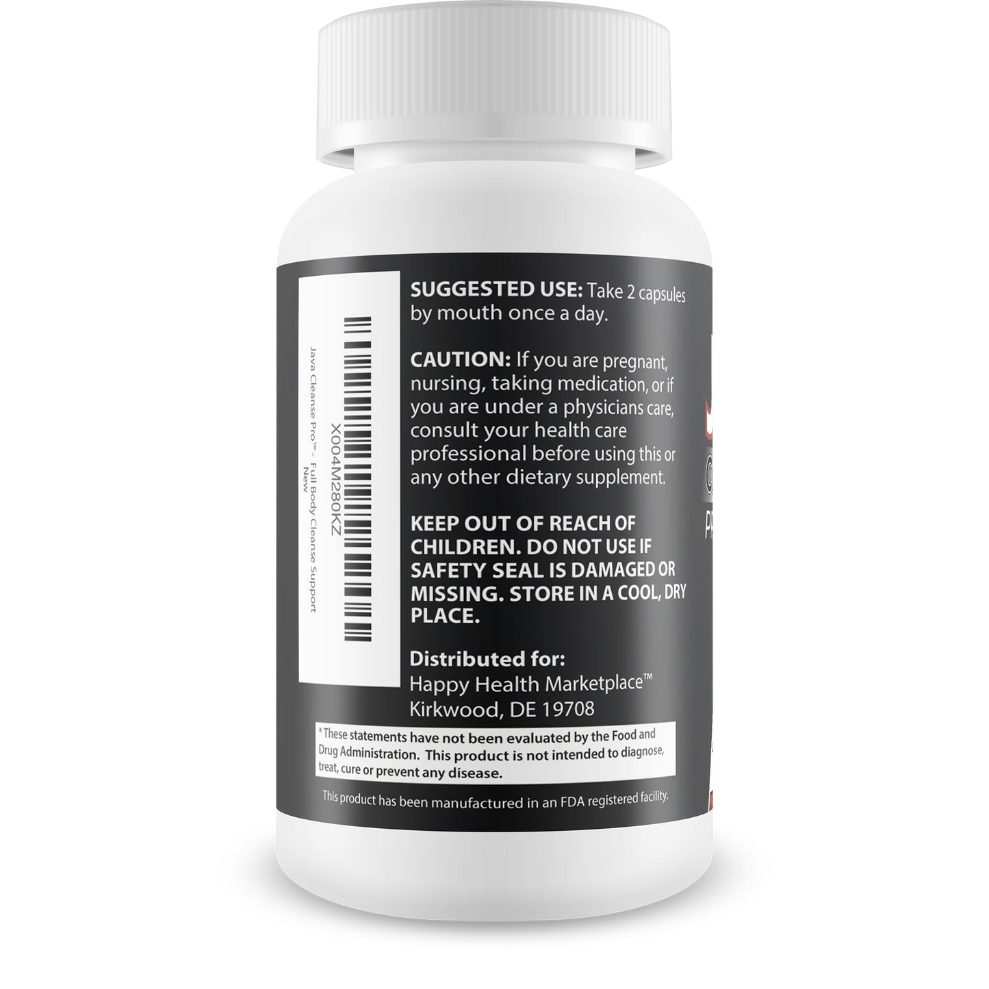 Happy Health Marketplace Java Cleanse Pro Capsule 60 Count