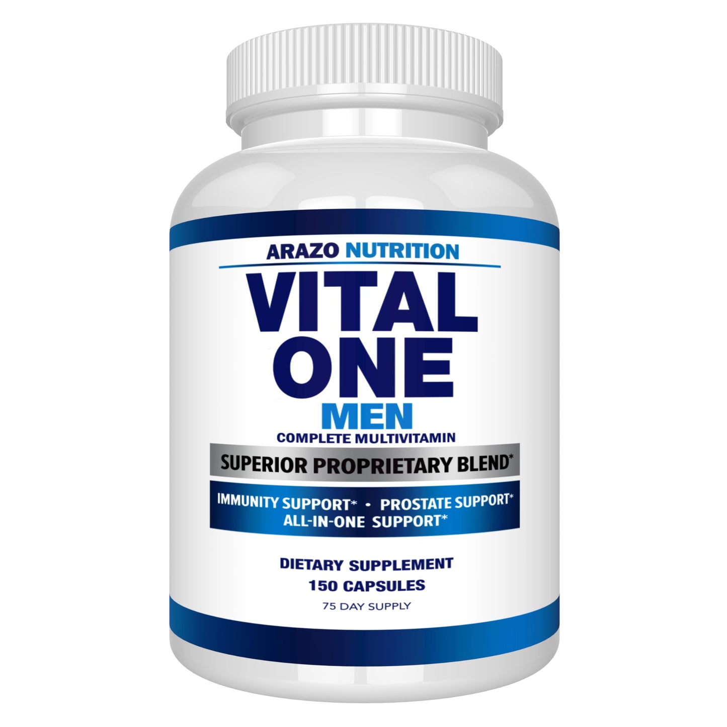 Arazo Nutrition Vital One Multivitamin for Men Capsules 150 Count
