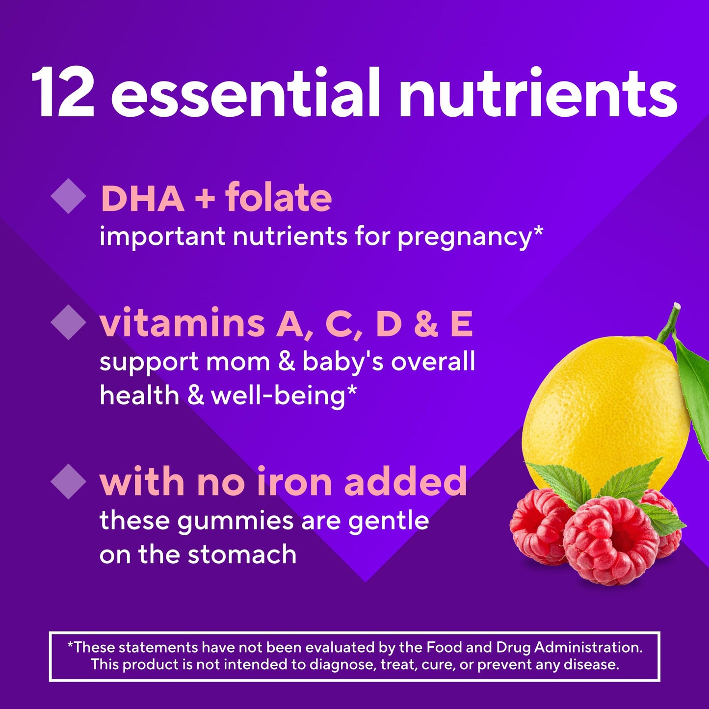 Vitafusion Prenatal Gummy Vitamins, 90 Count