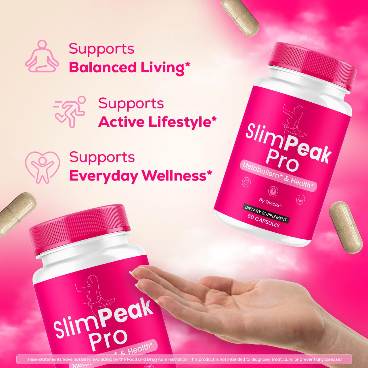 OVICIA Slim Peak Pro Capsules 120 Capsules