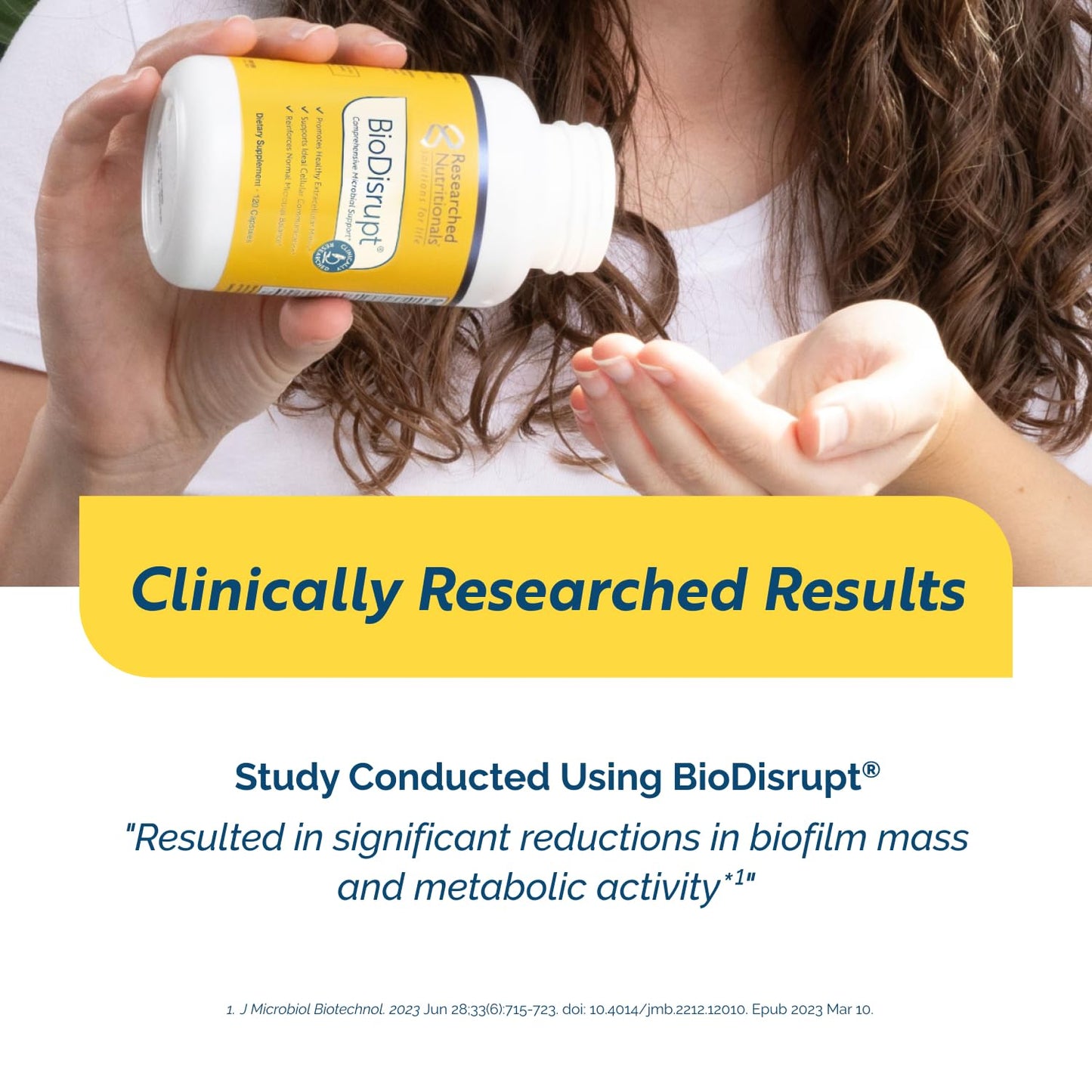 Researched Nutritionals BioDisrupt 120 Capsules