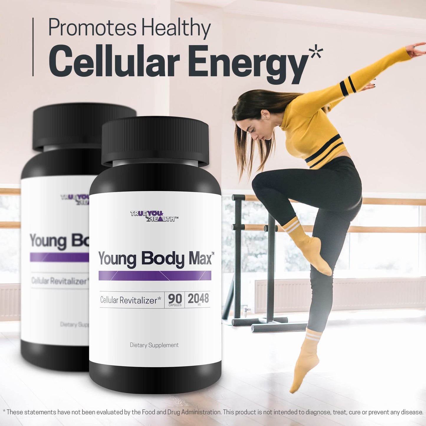 Generic Young Body Max Cellular Revitalizer Supplement Capsule, 1 Count