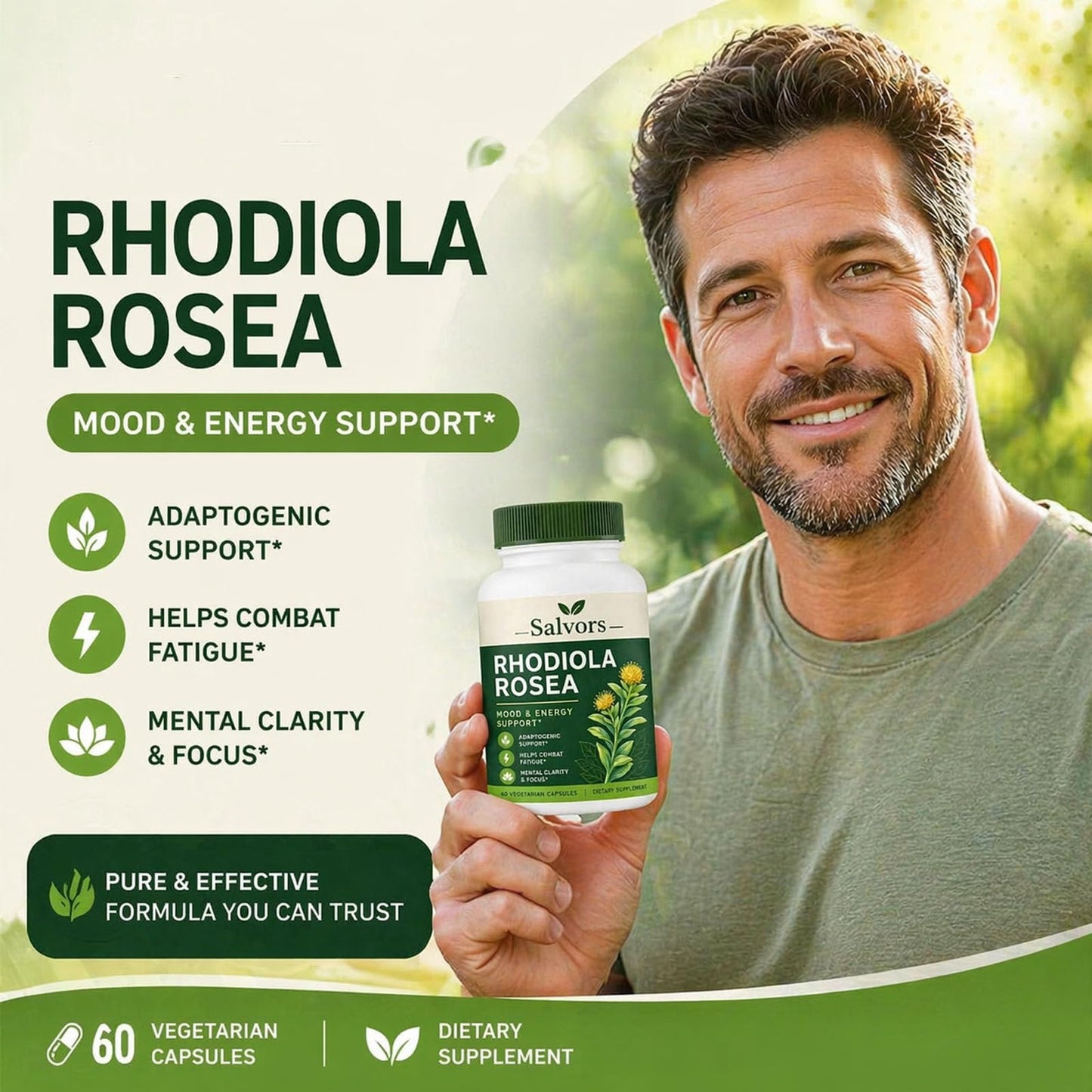 Ribili Rhodiola Rosea Powder 2 oz