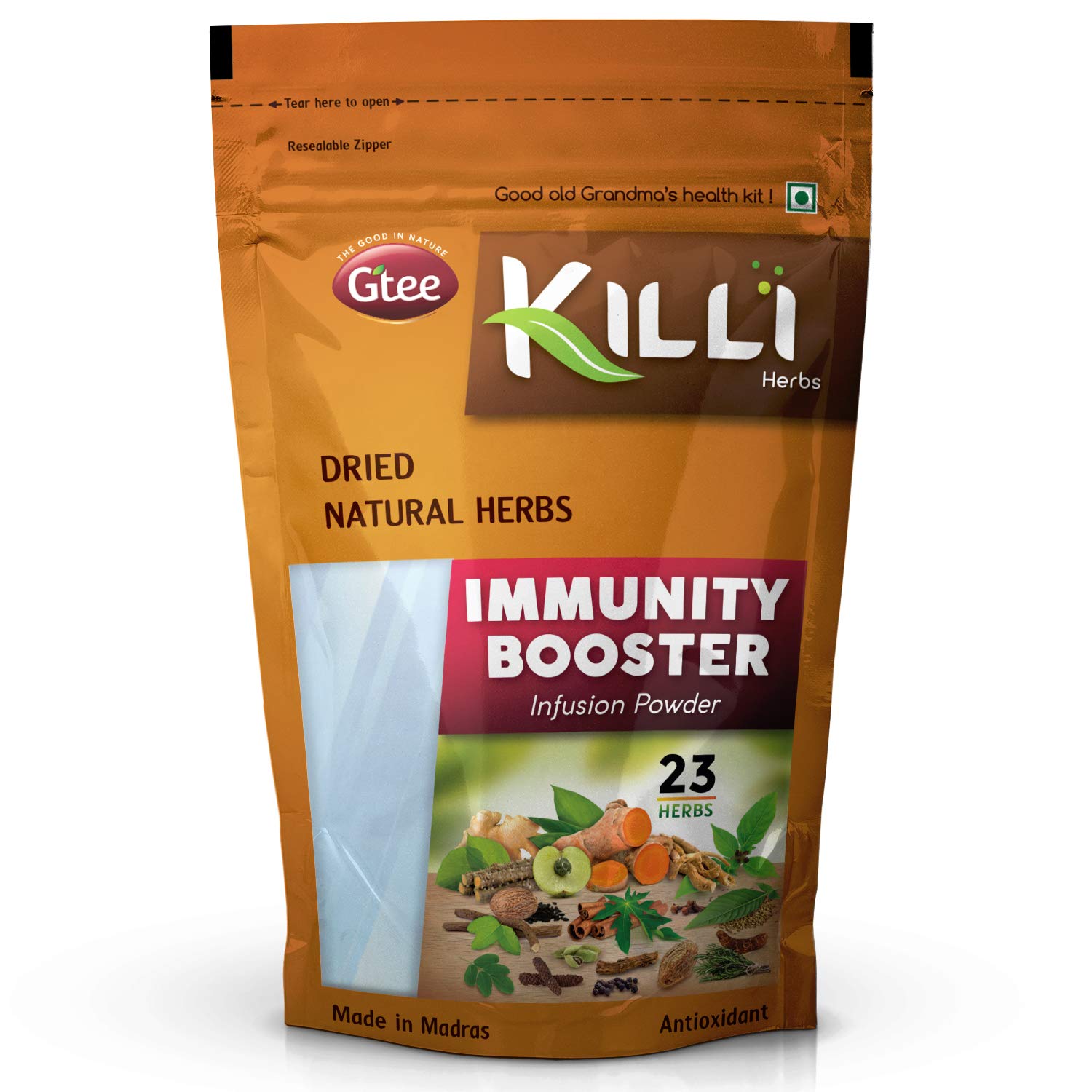 KILLI Immunity Booster Infusion Powder, 1 Count