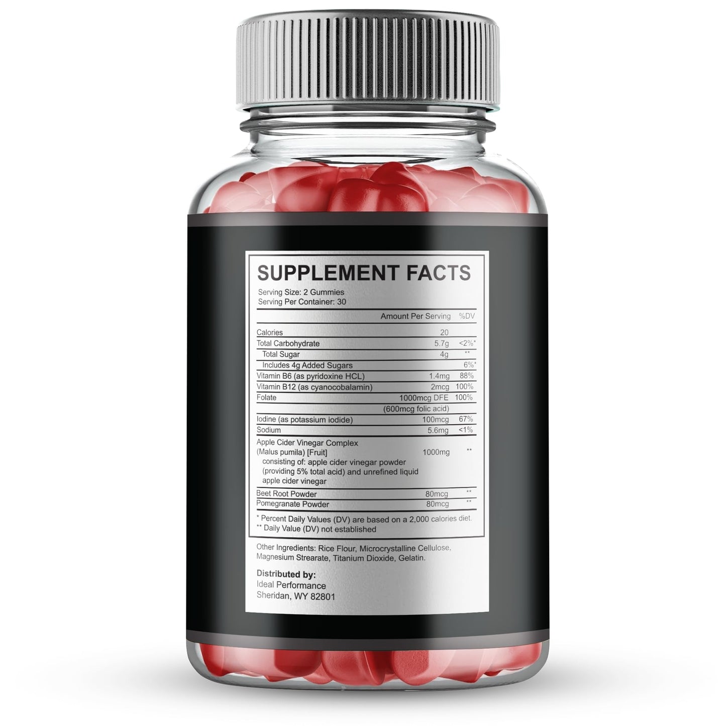 IDEAL PERFORMANCE Manhood Plus Gummies, 300 Gummies