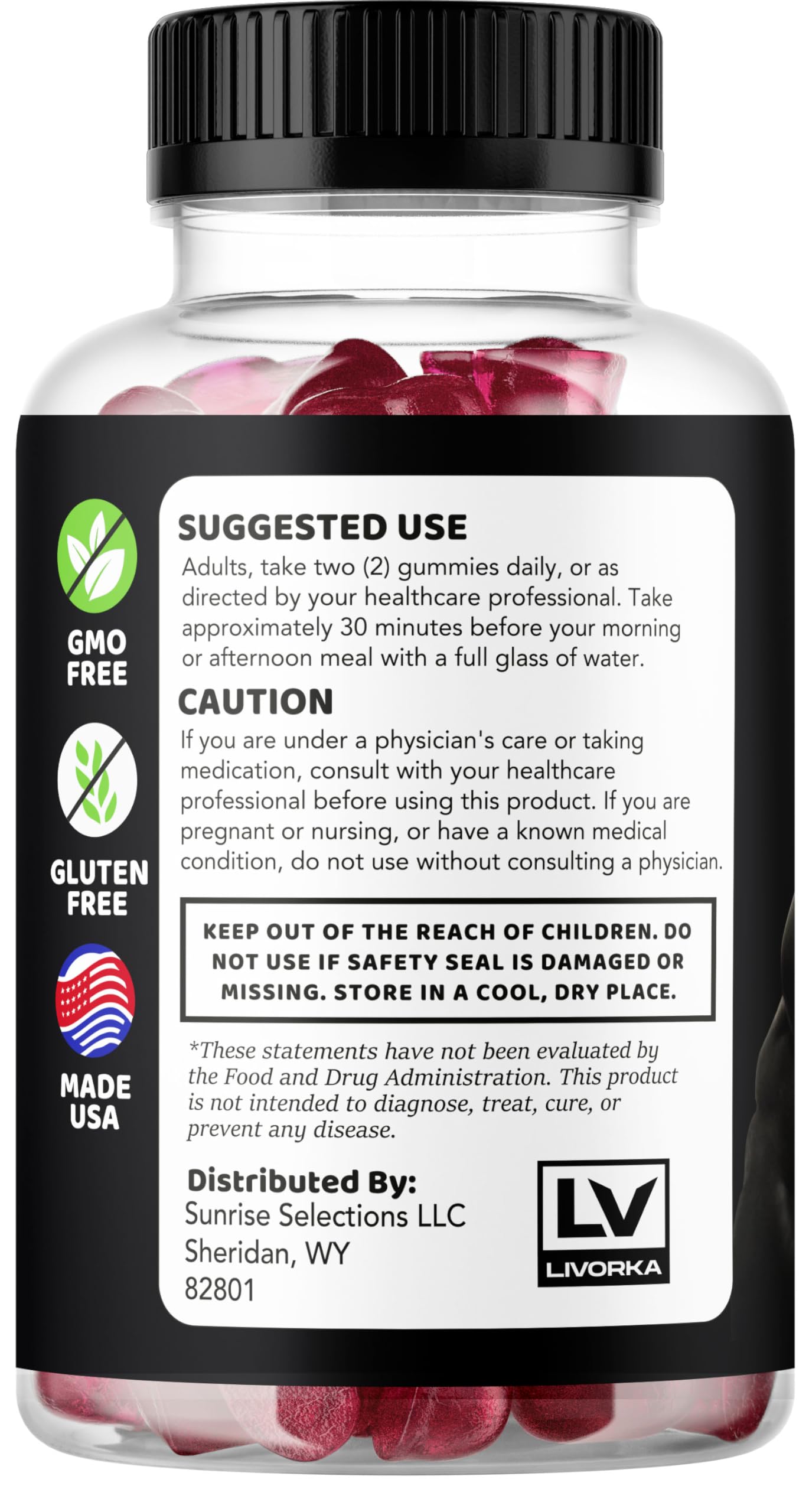 LIVORKA PrimalBoost Gummies Capsule 60 Count