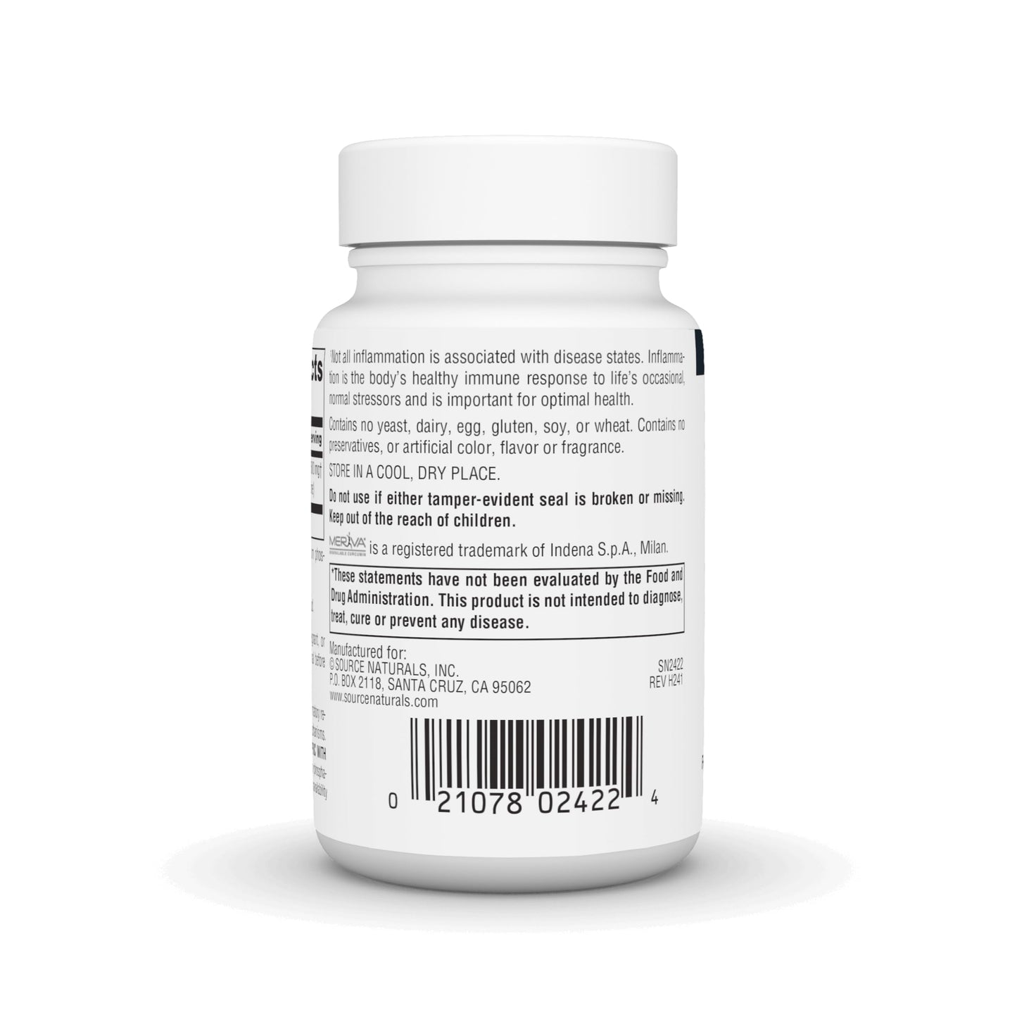 Source Naturals Turmeric with Meriva 500mg Capsules, 30 Count