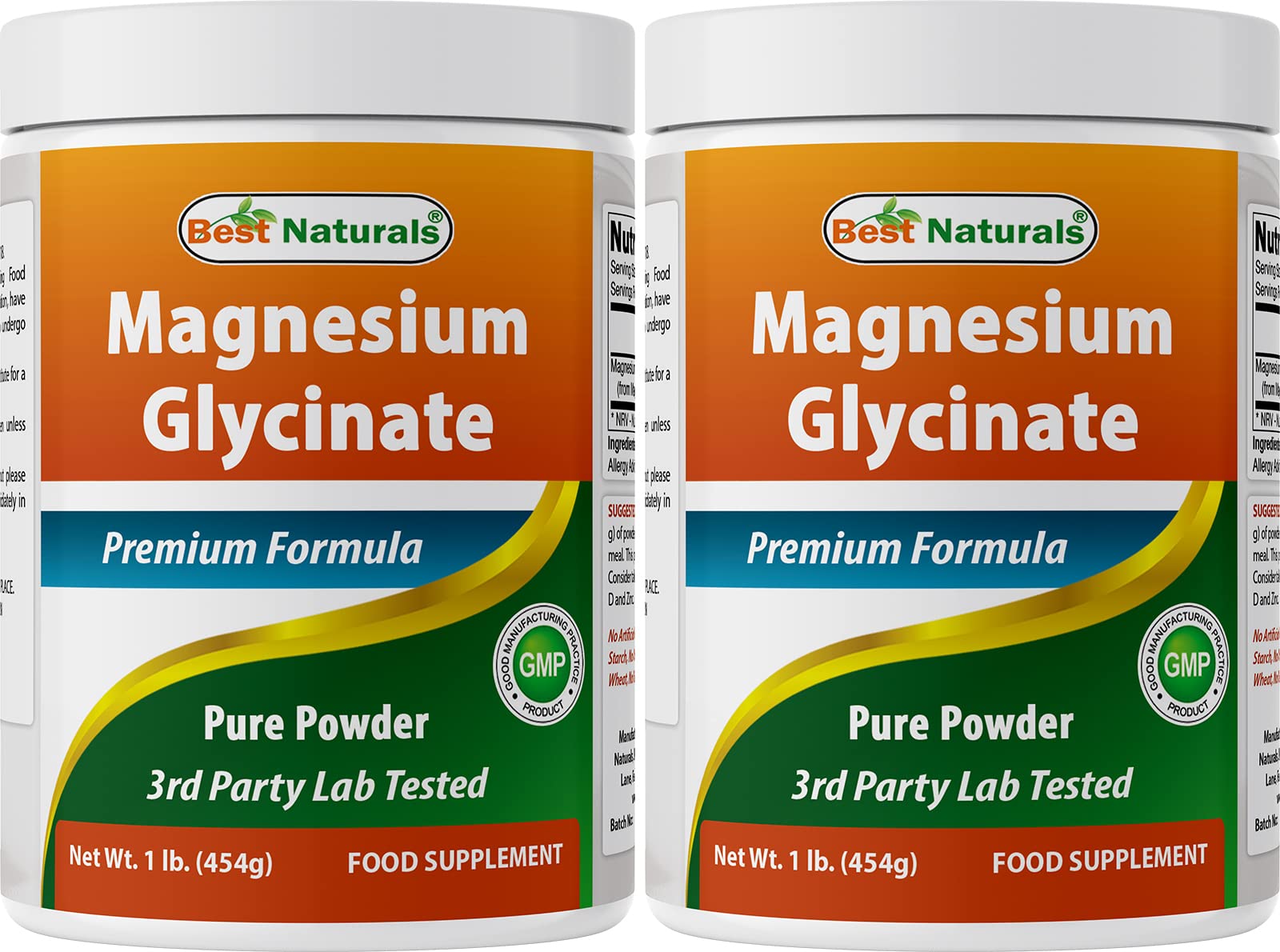 Best Naturals Magnesium Glycinate Powder 32 oz