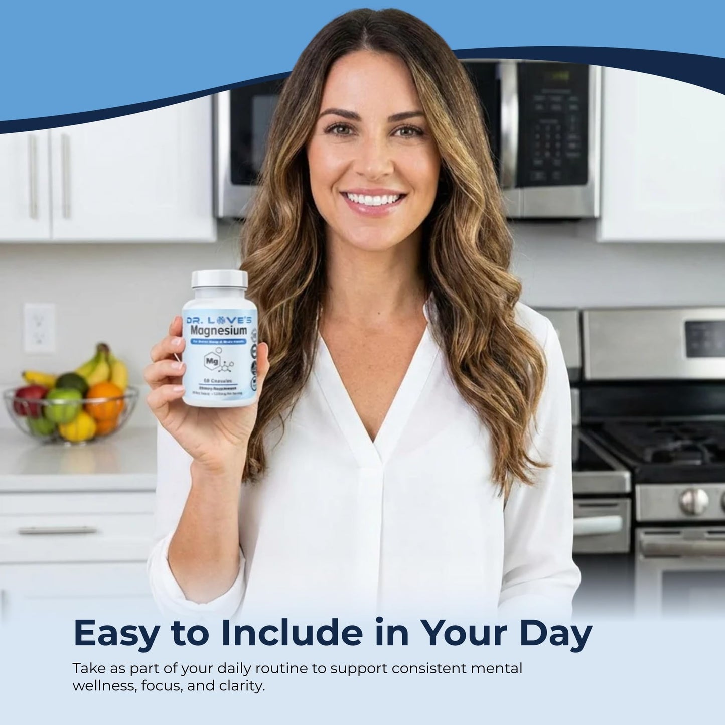 Dr. Love Magnesium Complex Capsules, 60 Count
