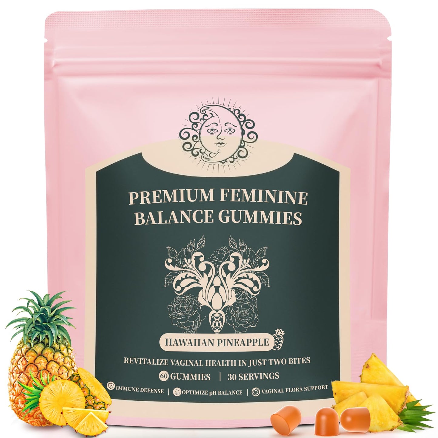 Mosslly Feminine Balance Gummies 60