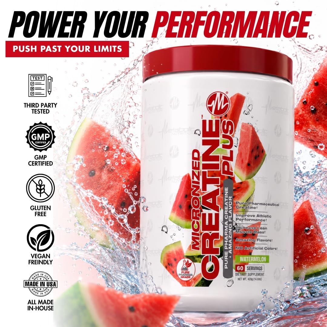 Metabolic Nutrition Micronized Creatine Plus Powder 14.8 Ounce