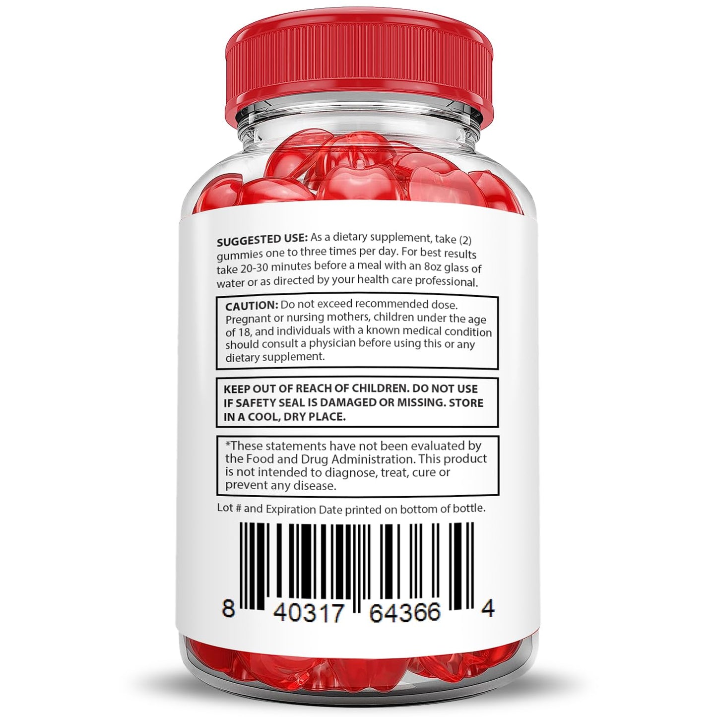 Justified Laboratories Vital Grow XL Gummies (1000 mg), 60 Count