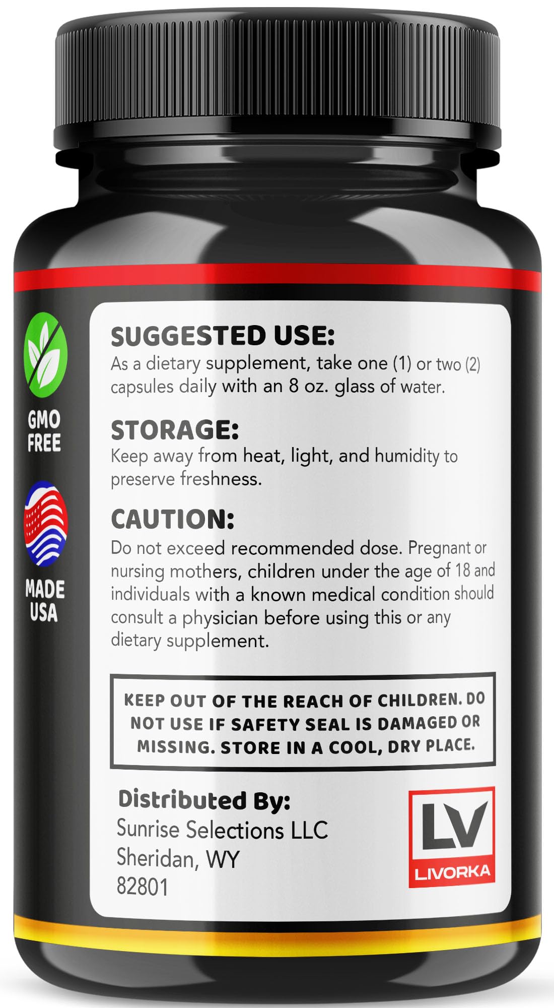 LIVORKA Iron Pump Capsules, 60 Count