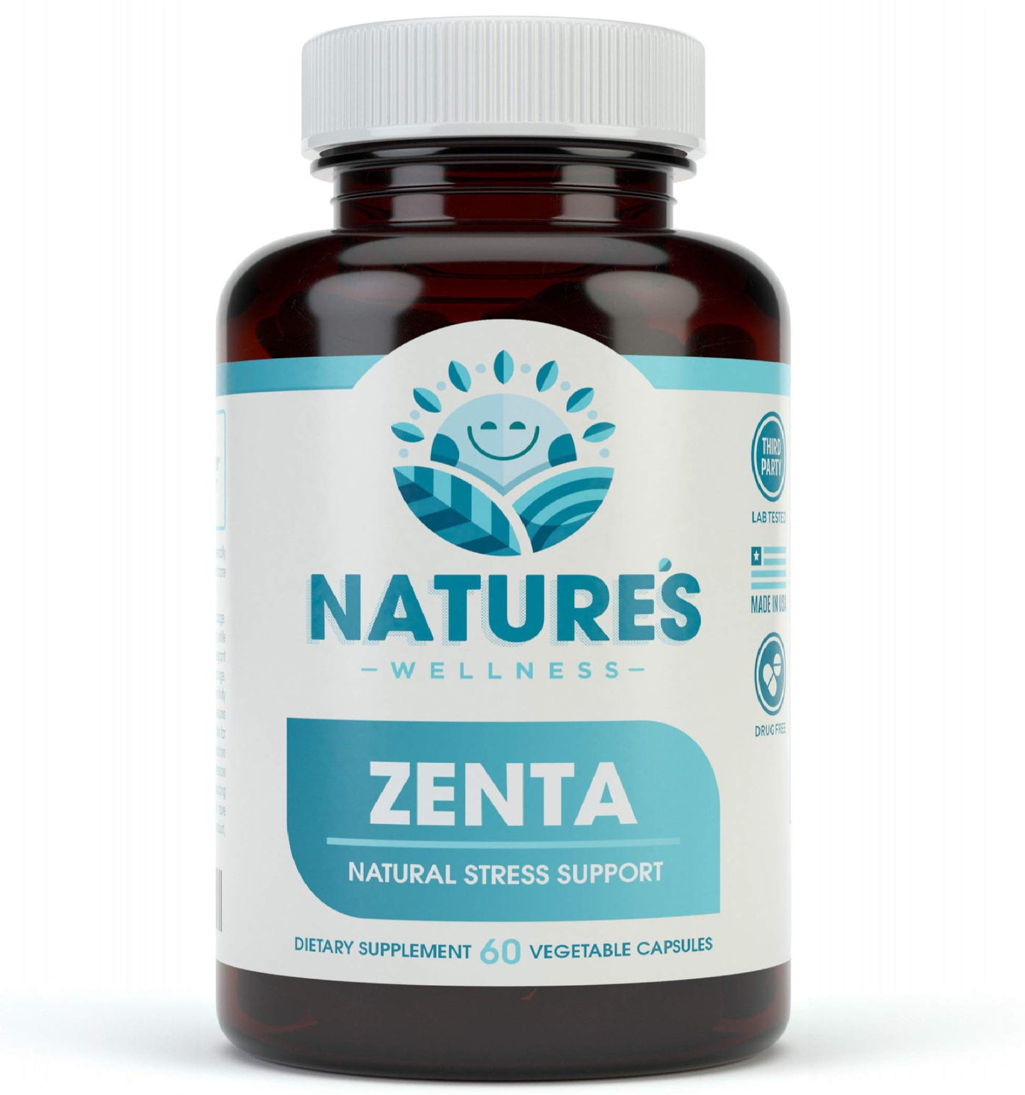 Natures Wellness ZENTA Capsules, 60 Count