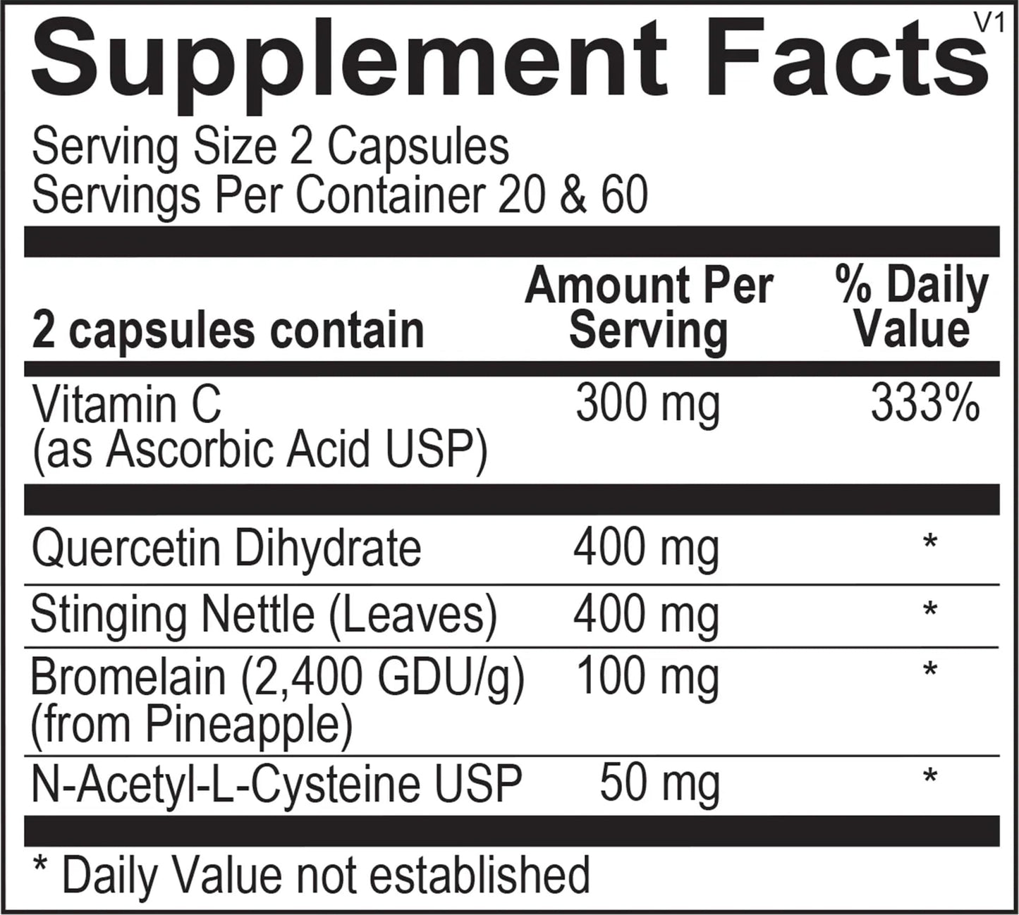 THE SOURCE MATTERS Alleviator Clear-ME SR Seasonal Allergy Relief and Immune Support Capsules, 40 Count