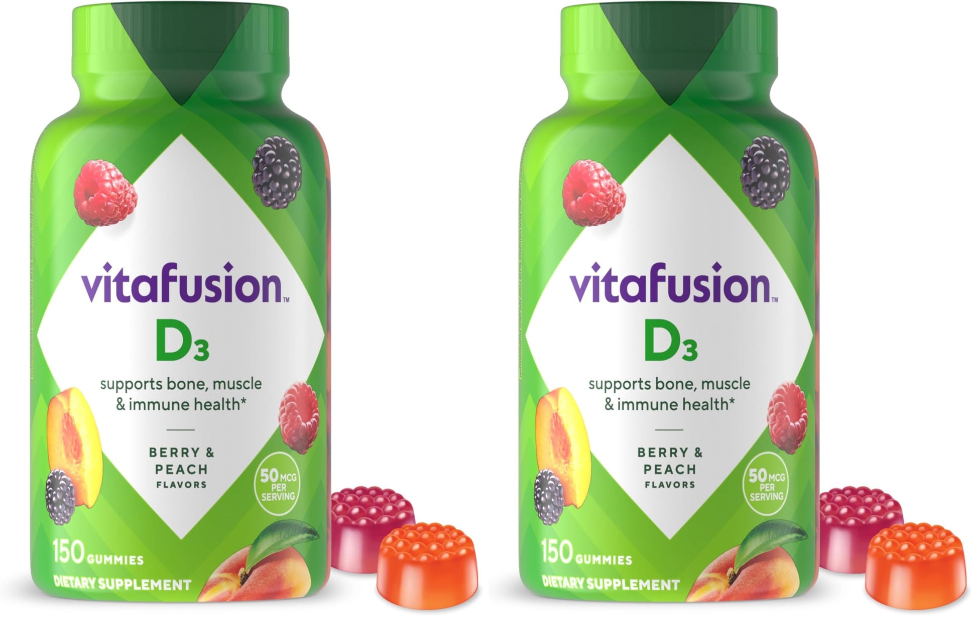 Vitafusion Vitamin D3 Gummies 300 Count