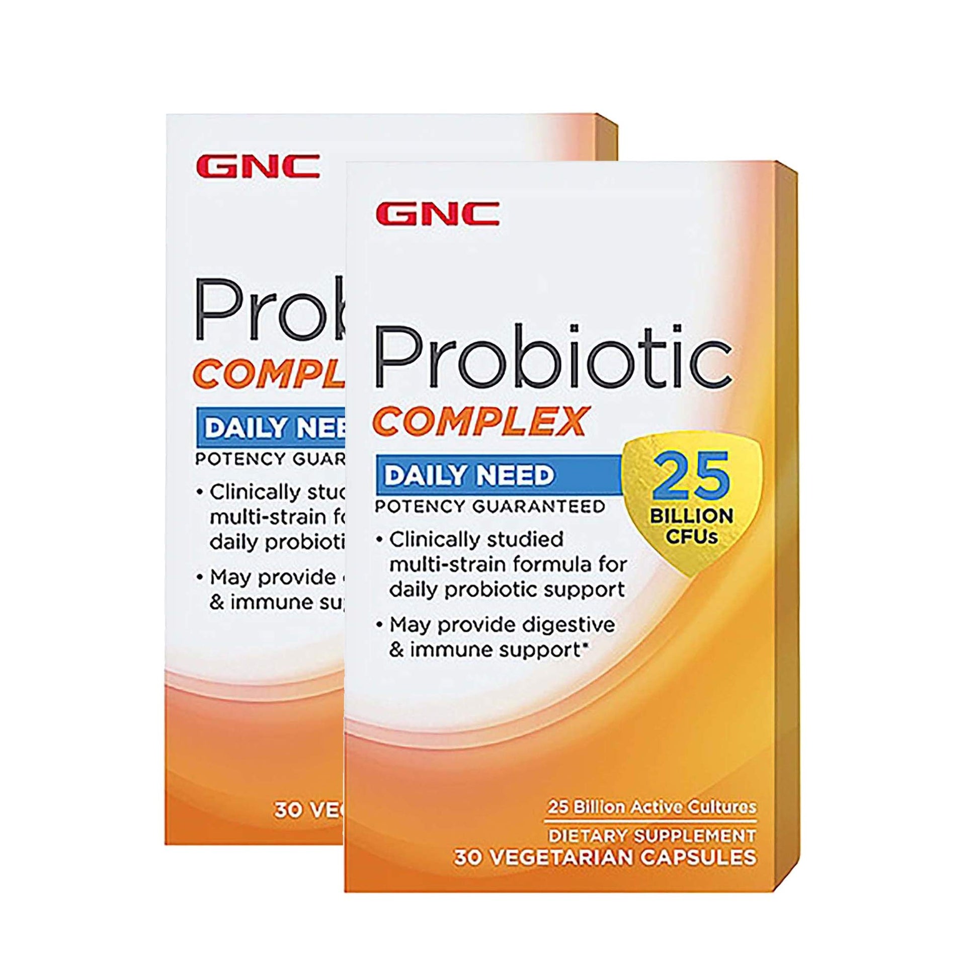 GNC Probiotic Complex Daily Need with 25 Billion CFUs 30 Capsules