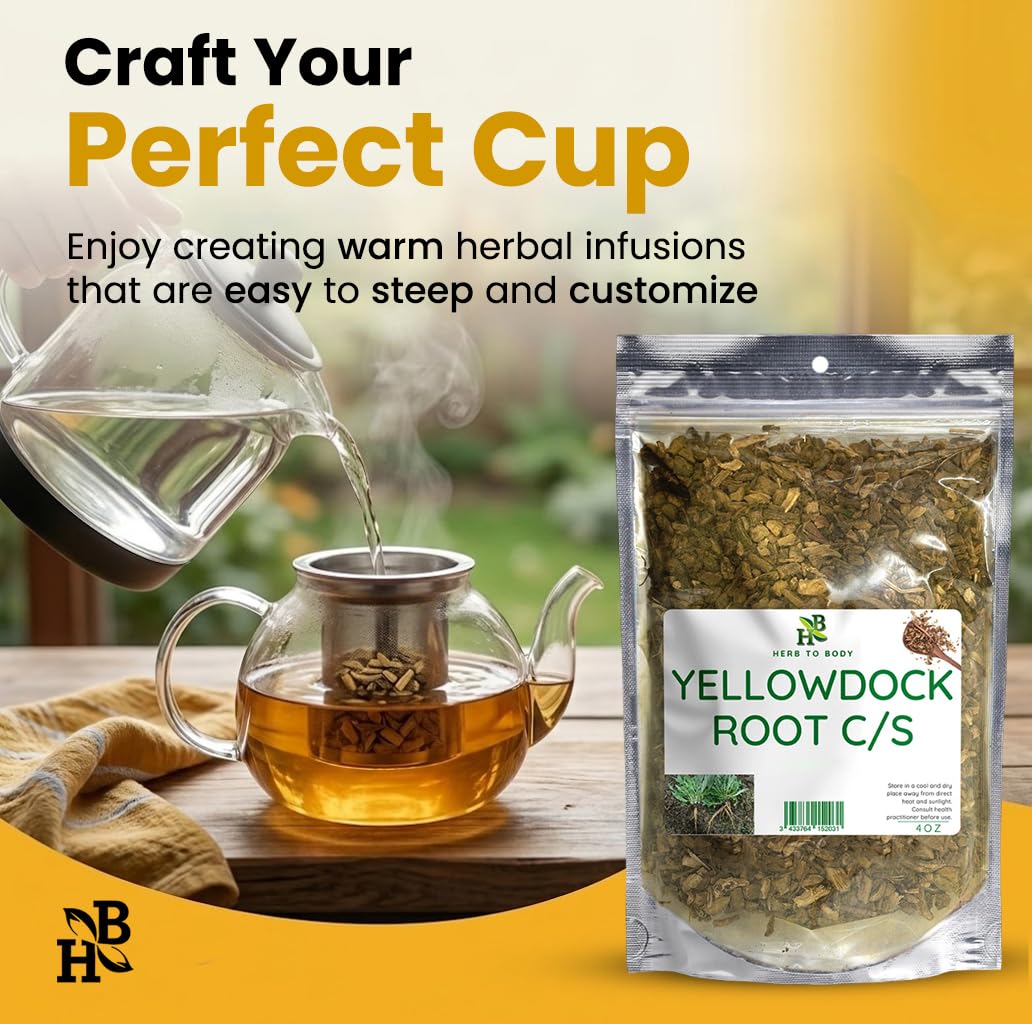 Herb To Body YellowDock Root Powder 4 oz