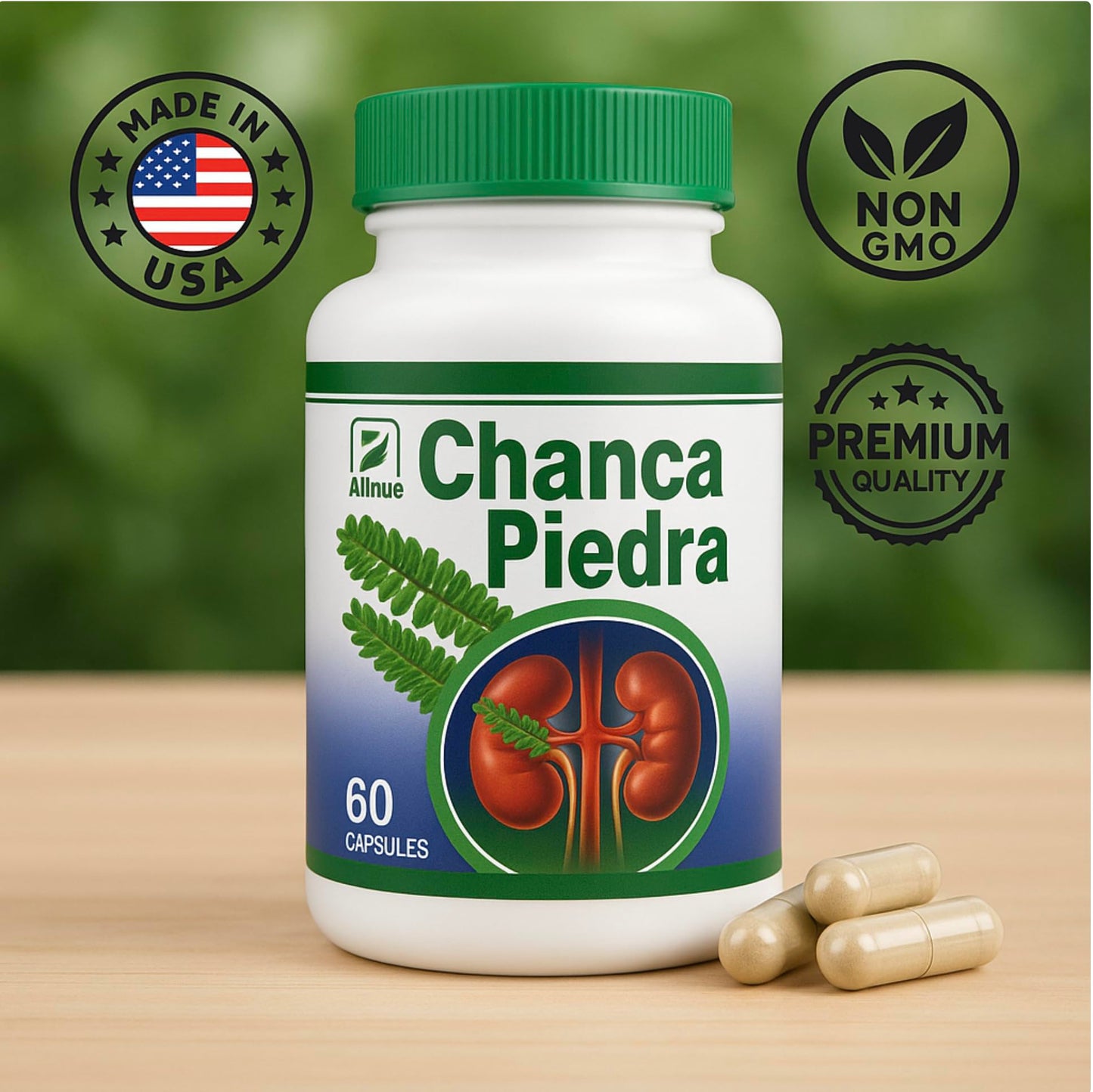 Generic Chanca Piedra Supplement Capsule 60 Count