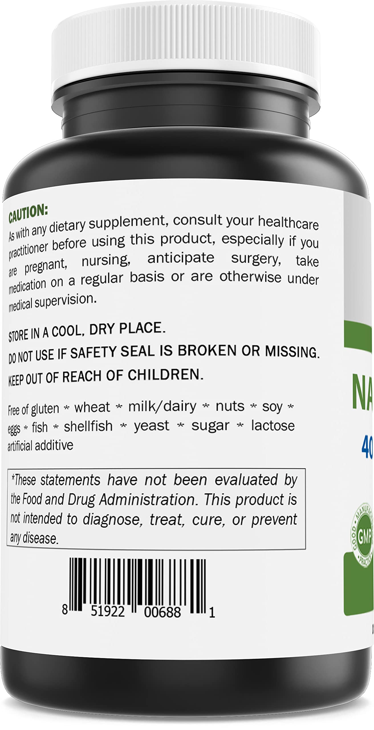 Brieofood Nattokinase 4000 FU (Fibrinolytic Unit) per Serving Capsules 360