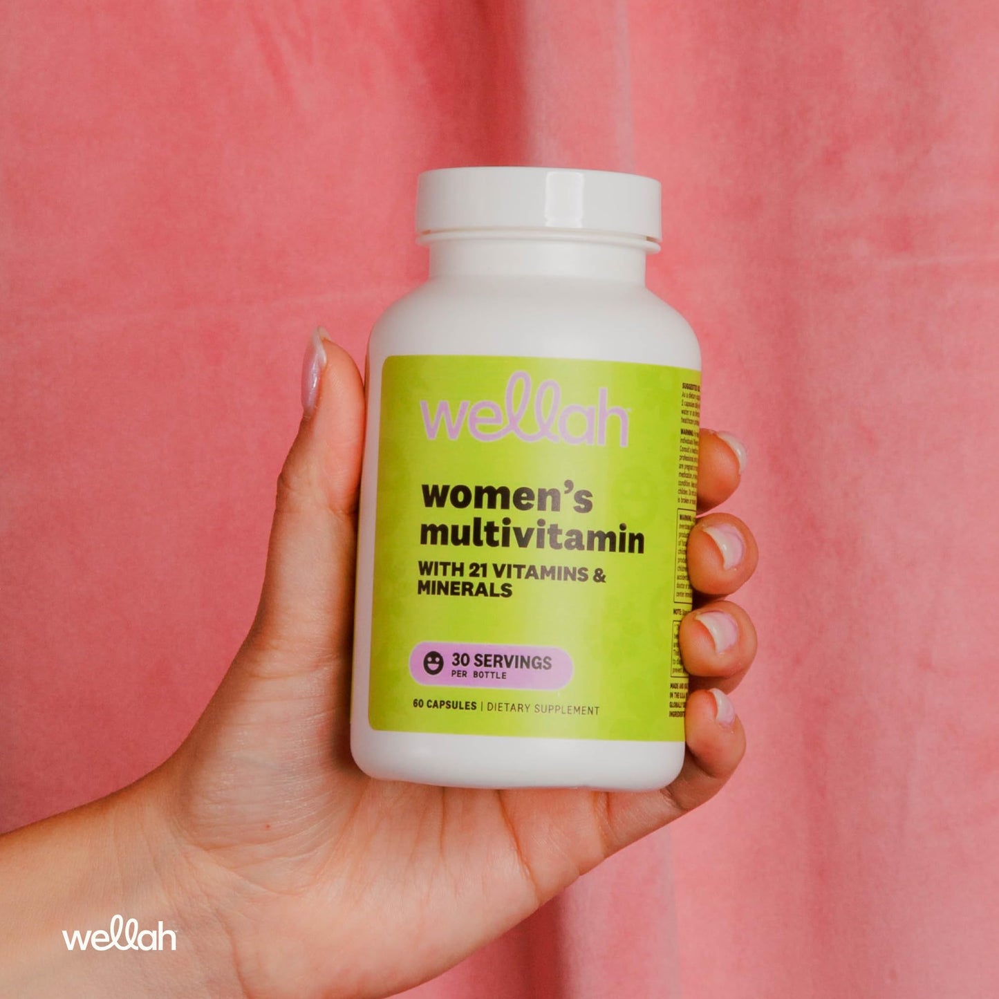 Wellah Women's Multivitamin Capsules 60 Count