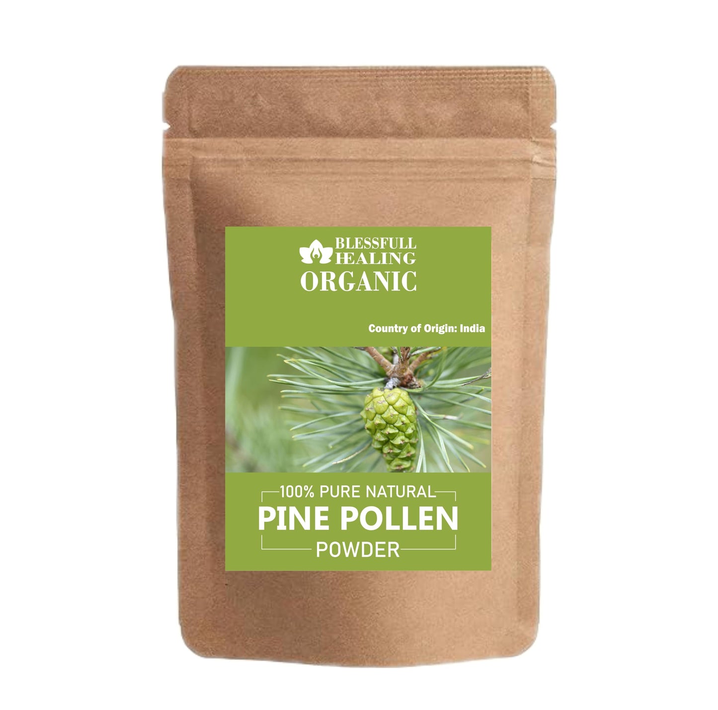 Blessfull Healing Organic Pine Pollen Powder 10.58 oz