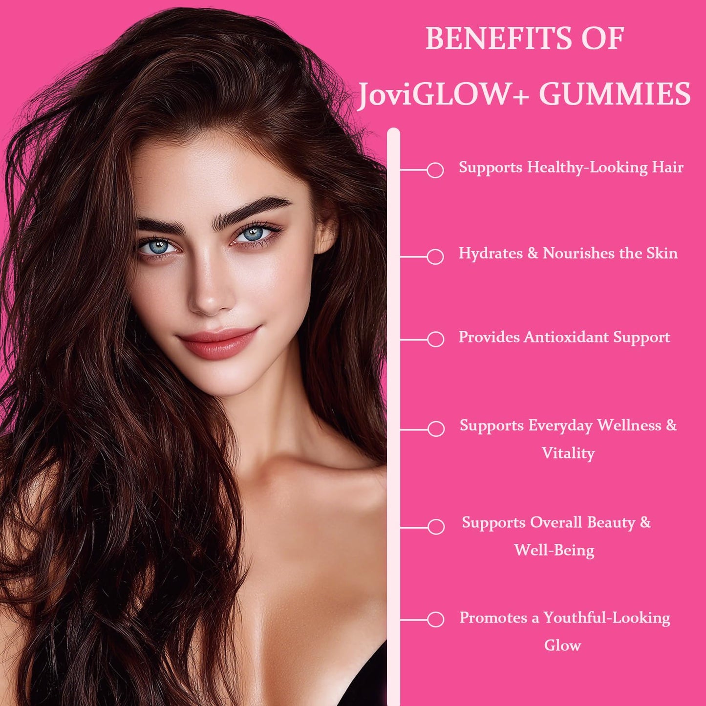 Jovi Glow NAD+ & Collagen Gummies, 120 Count