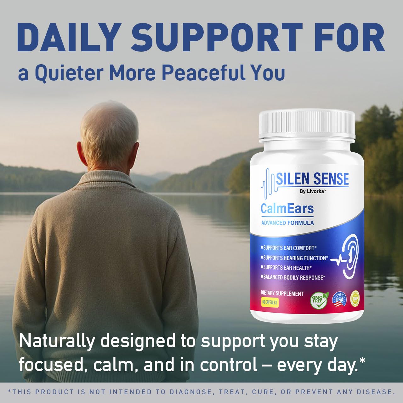 LIVORKA Silen Sense CalmEars 60 Capsules