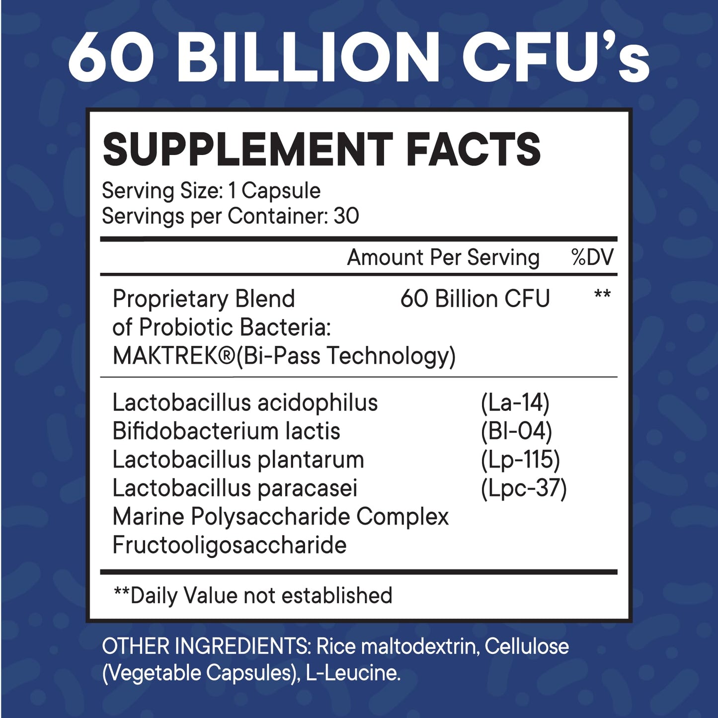 NEW AGE Probiotics 60 Billion CFU with Prebiotic Formula Capsules, 60 Count